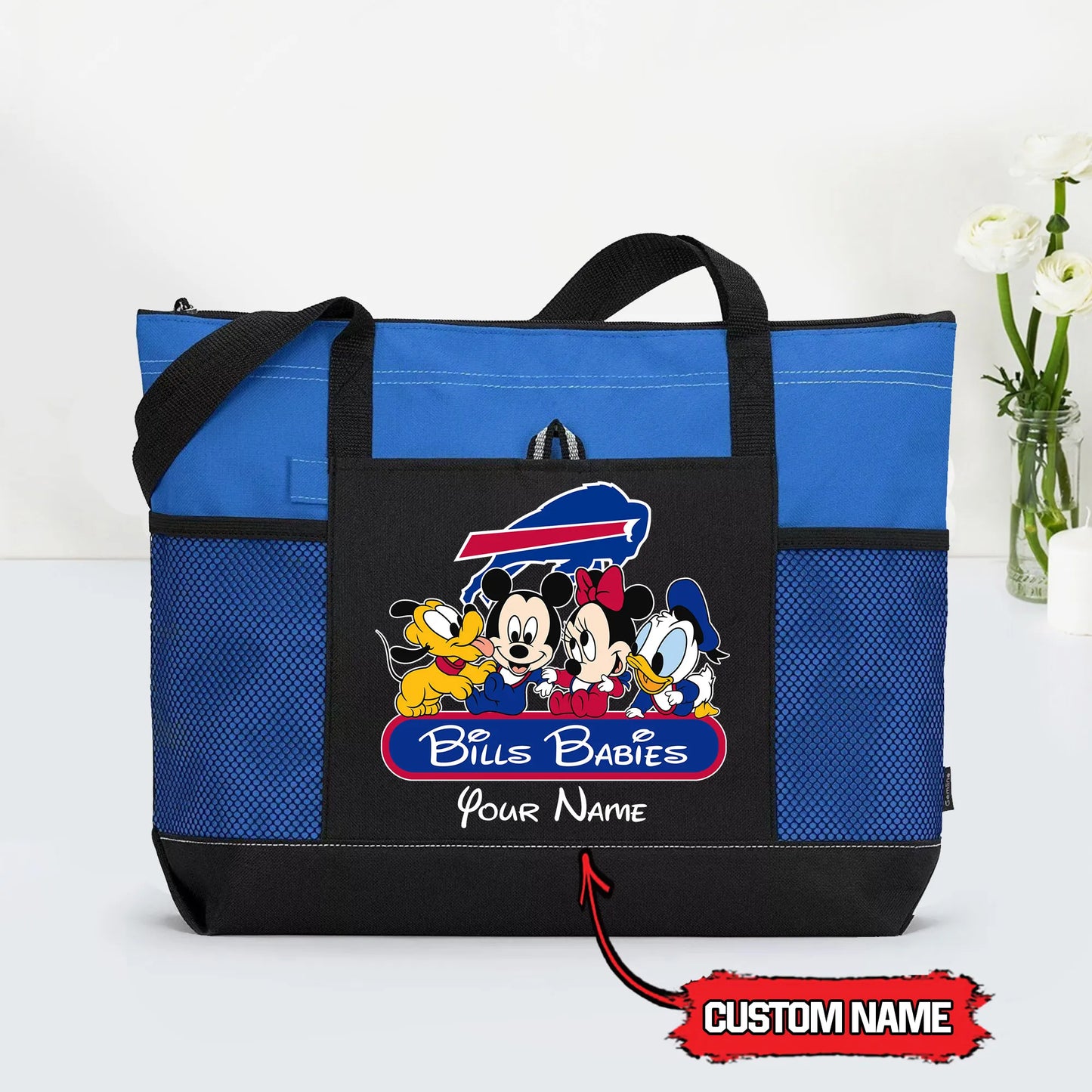 Buffalo Bills Personalized Babies Tote Bag AZBTBTB000024
