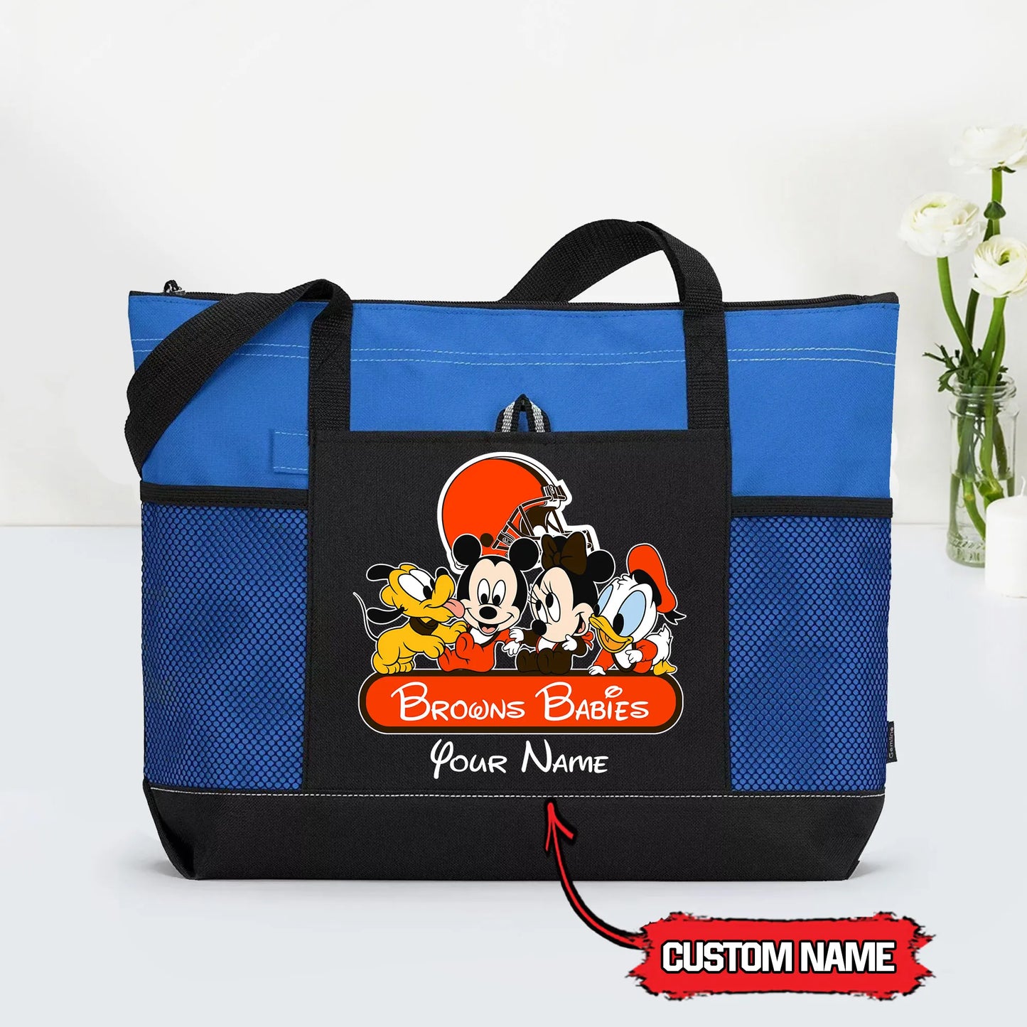 Cleveland Browns Personalized Babies Tote Bag AZBTBTB000020