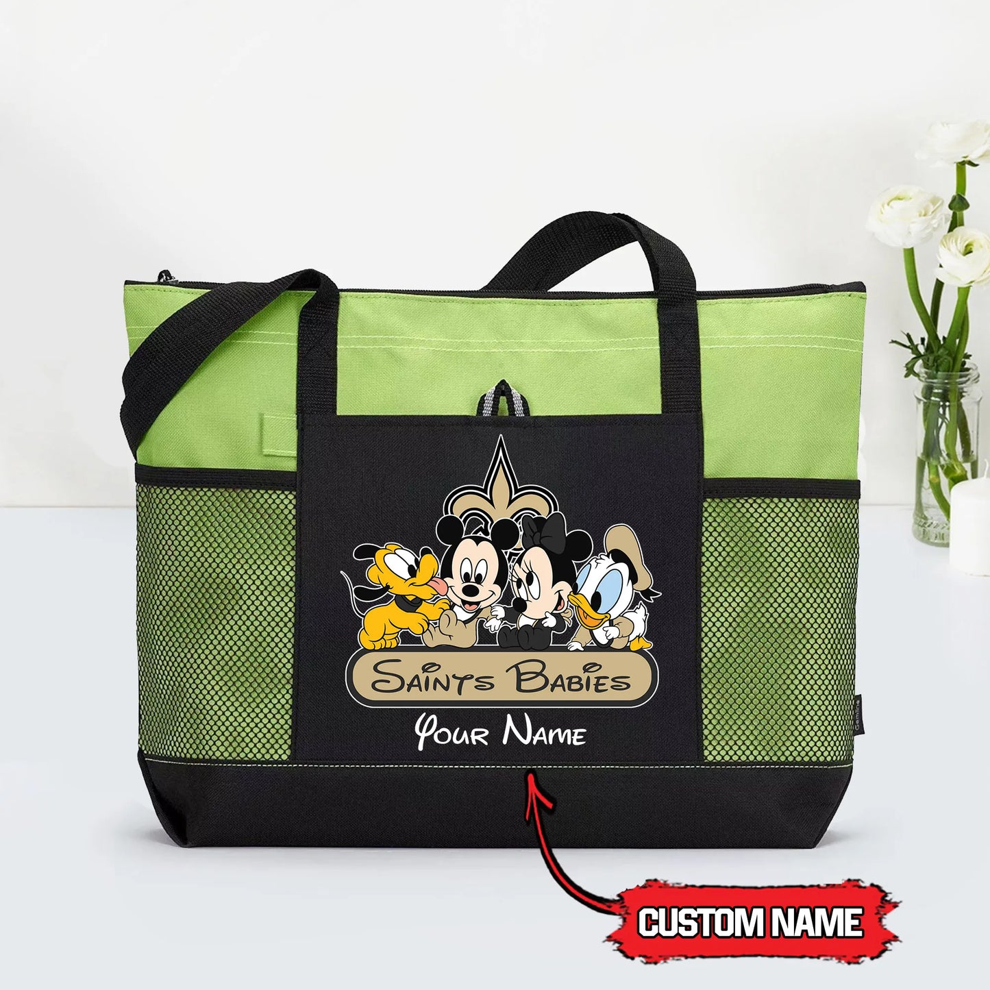 New Orleans Saints Personalized Babies Tote Bag AZBTBTB000001