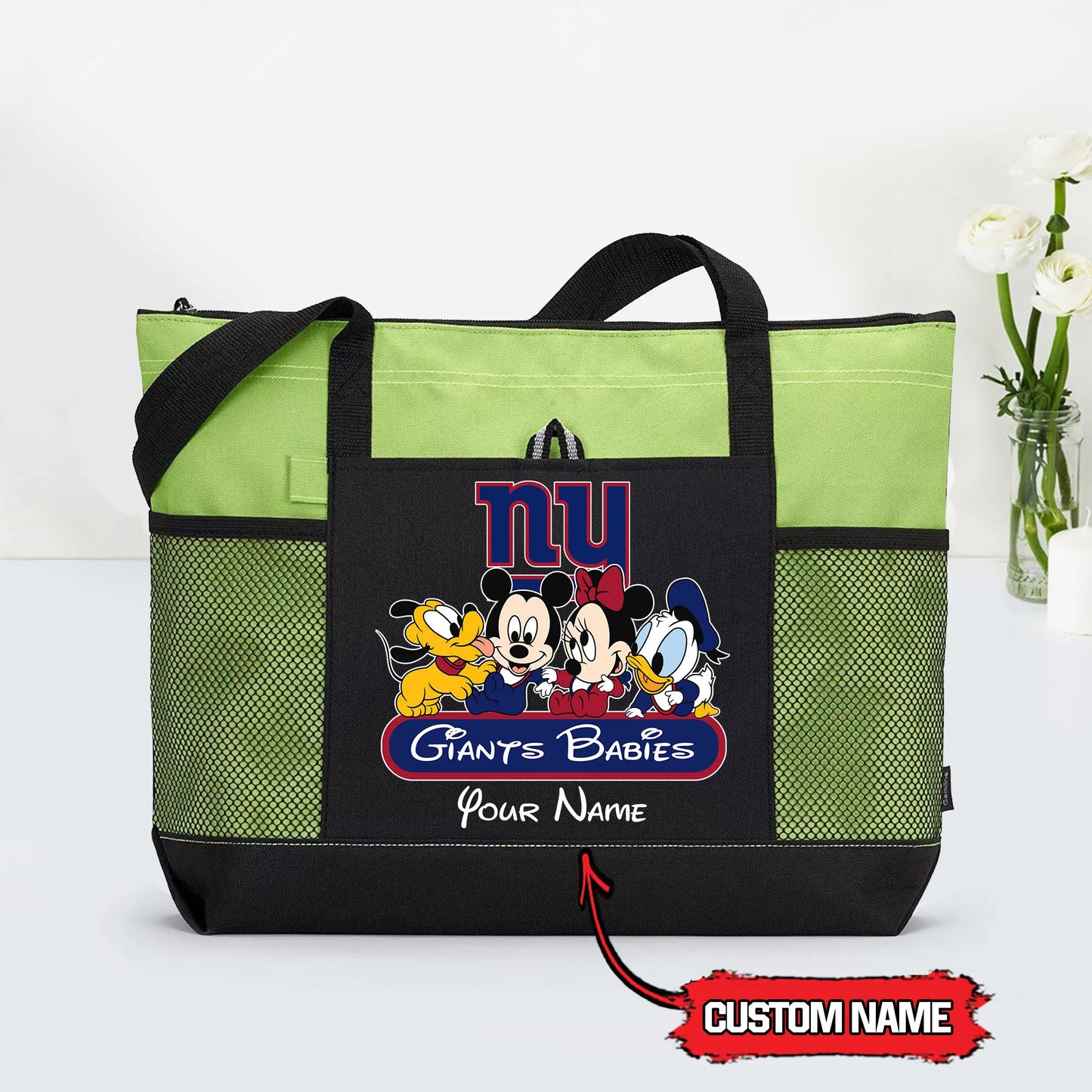 New York Giants Personalized Babies Tote Bag AZBTBTB000002
