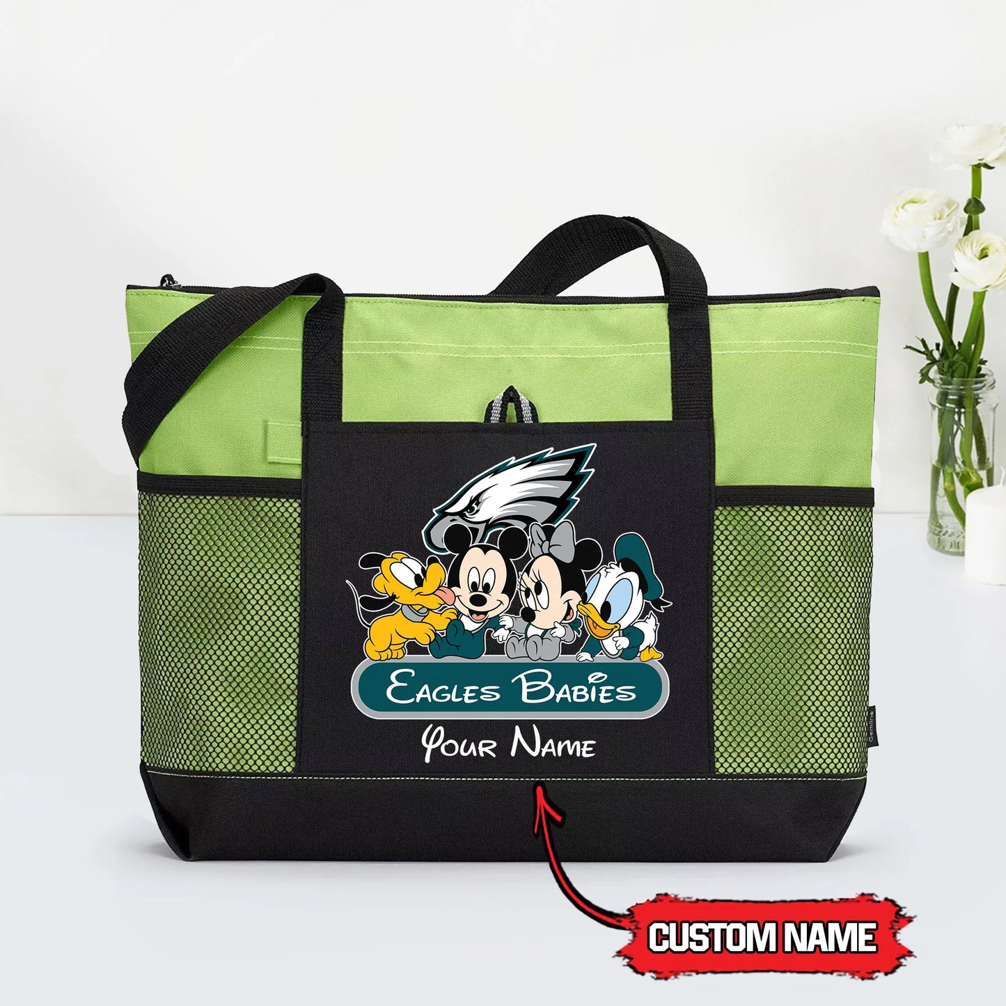 Philadelphia Eagles Personalized Babies Tote Bag AZBTBTB000005