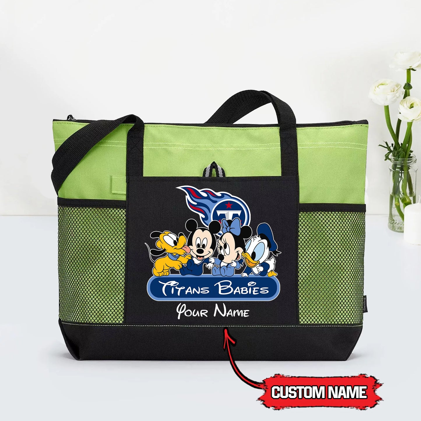 Tennessee Titans Personalized Babies Tote Bag AZBTBTB000015