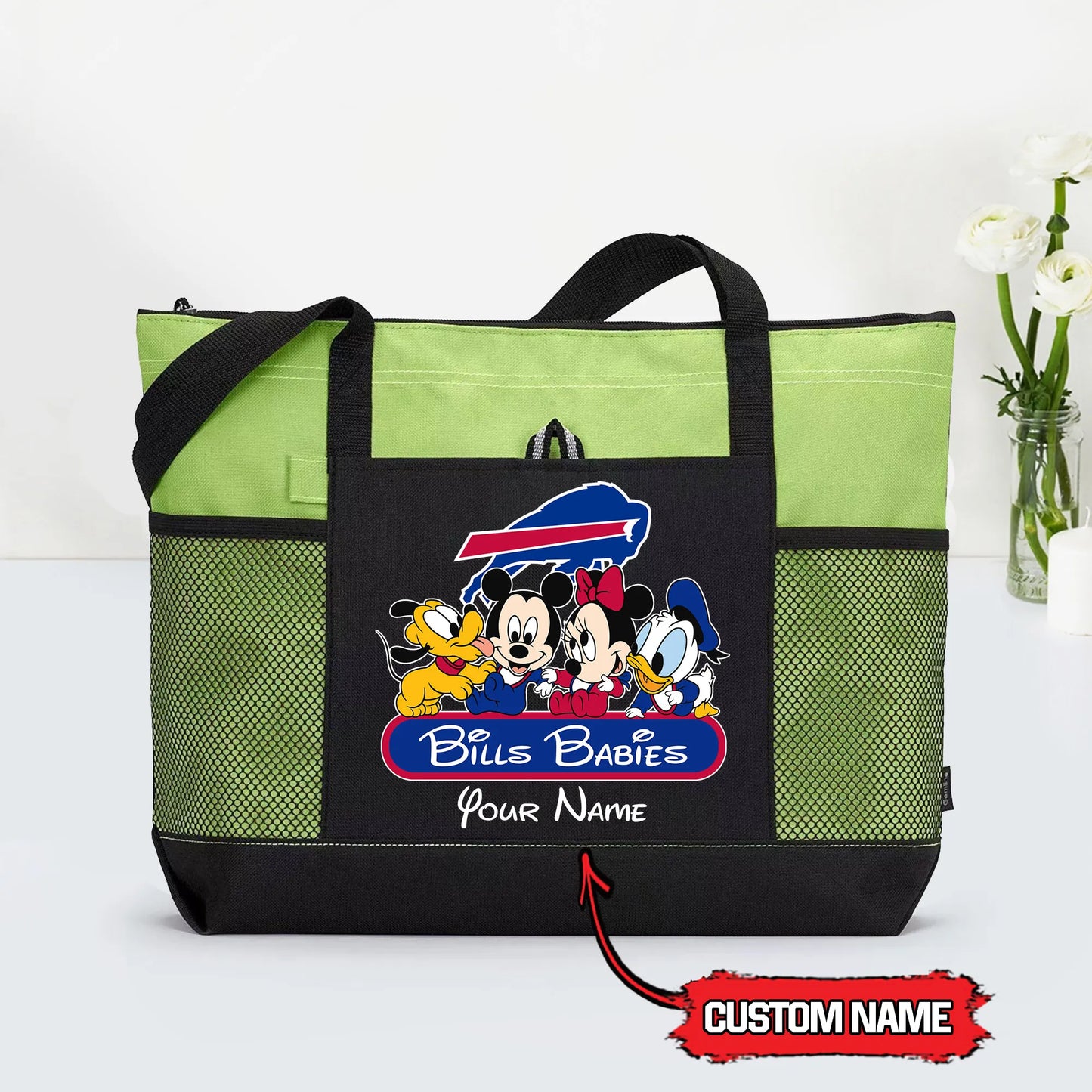 Buffalo Bills Personalized Babies Tote Bag AZBTBTB000024