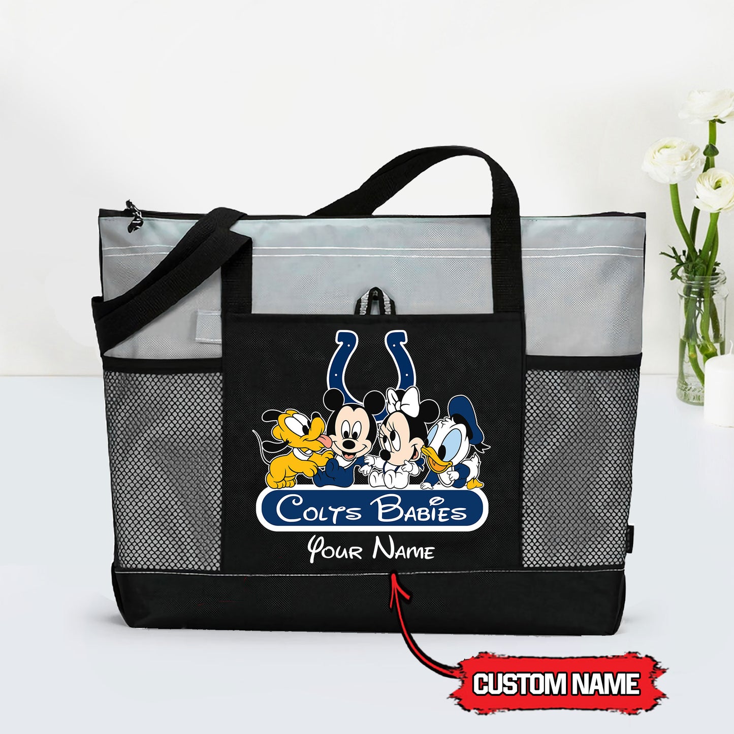 Indianapolis Colts Personalized Babies Tote Bag AZBTBTB000030