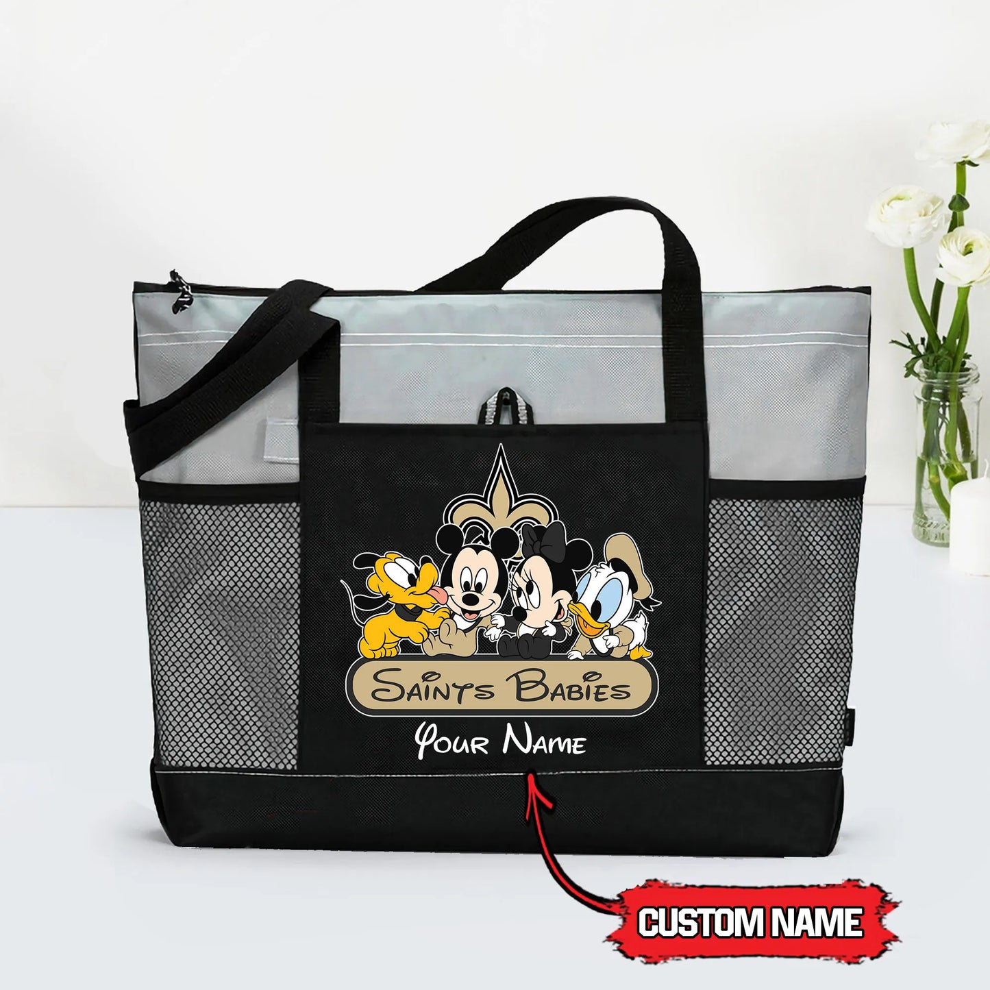 New Orleans Saints Personalized Babies Tote Bag AZBTBTB000001