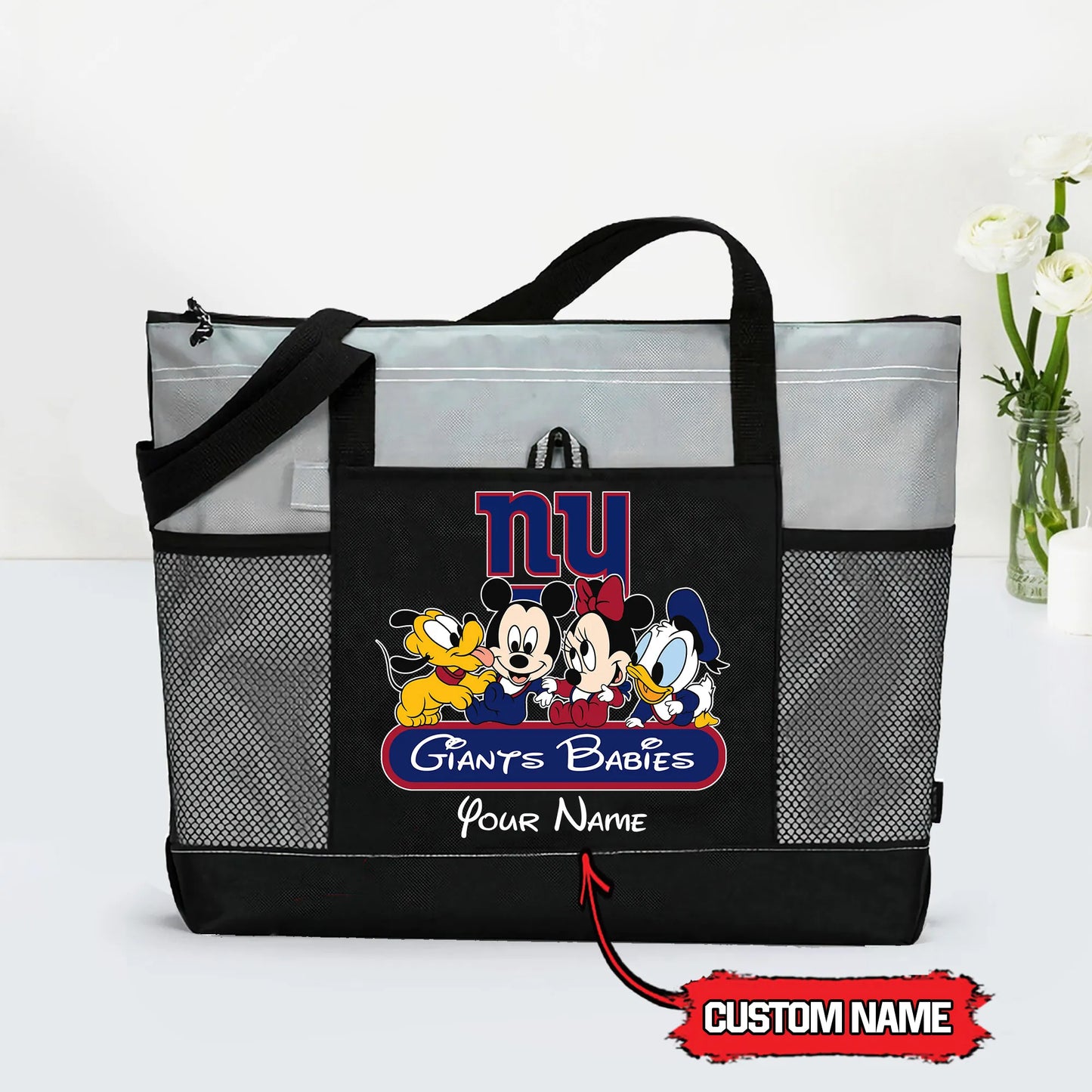 New York Giants Personalized Babies Tote Bag AZBTBTB000002