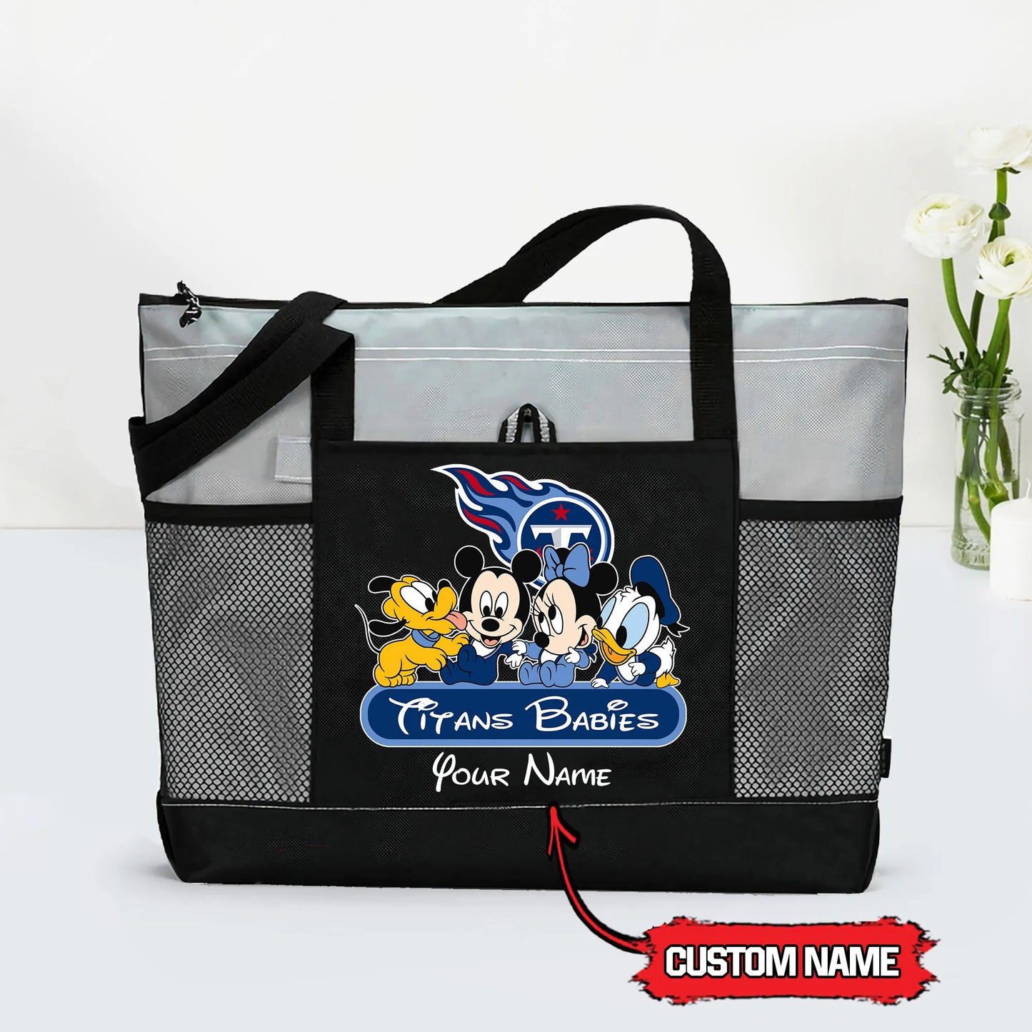 Tennessee Titans Personalized Babies Tote Bag AZBTBTB000015
