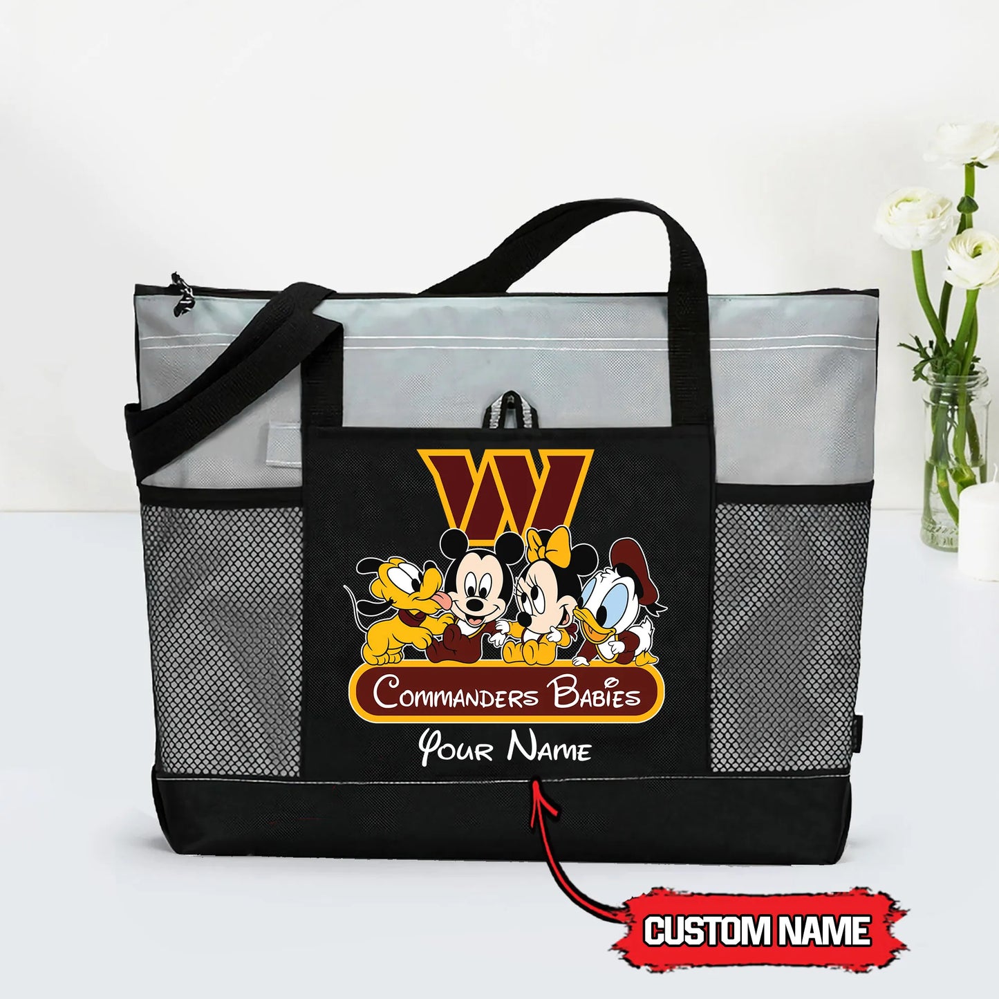 Washington Commanders Personalized Babies Tote Bag AZBTBTB000016
