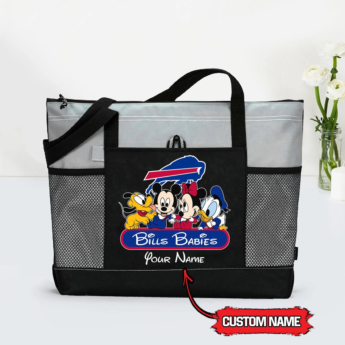 Buffalo Bills Personalized Babies Tote Bag AZBTBTB000024
