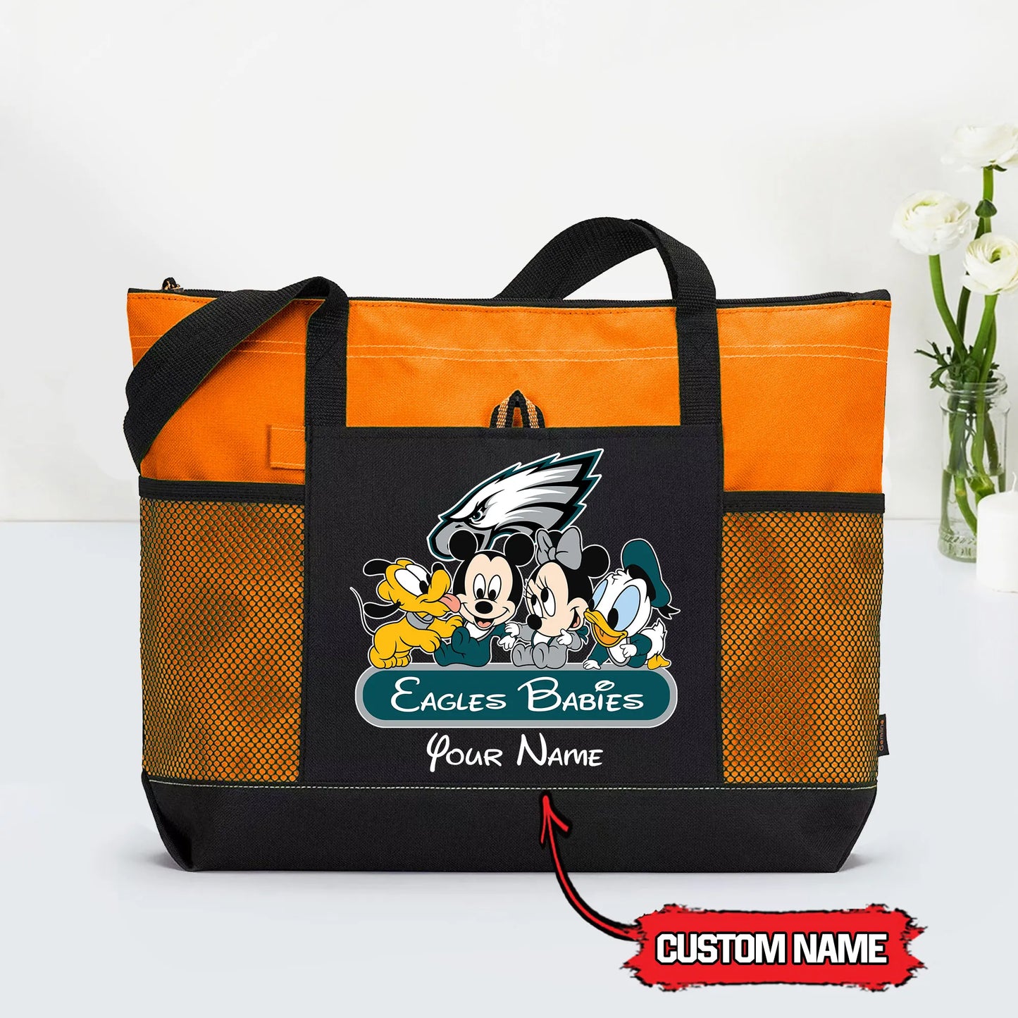 Philadelphia Eagles Personalized Babies Tote Bag AZBTBTB000005
