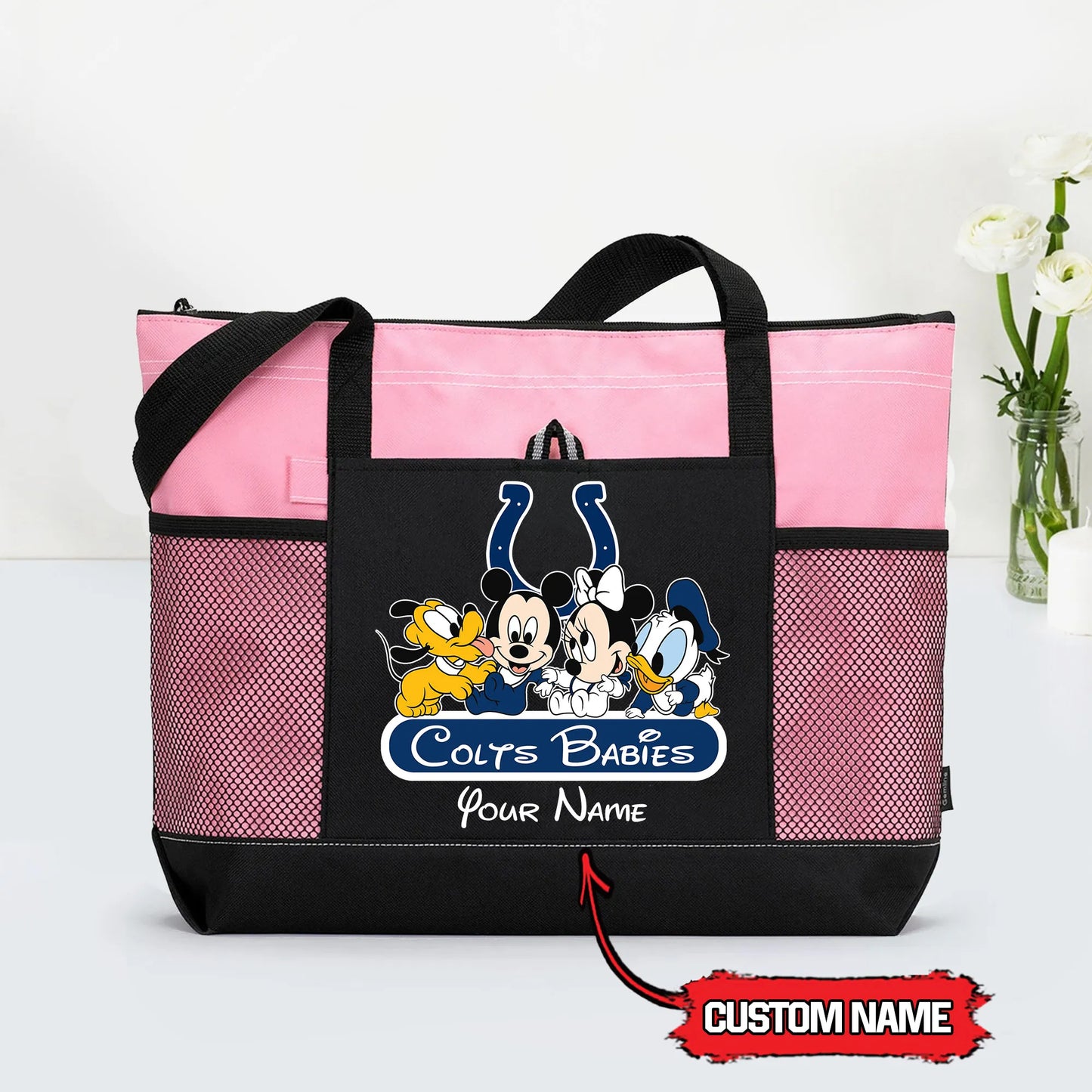 Indianapolis Colts Personalized Babies Tote Bag AZBTBTB000030