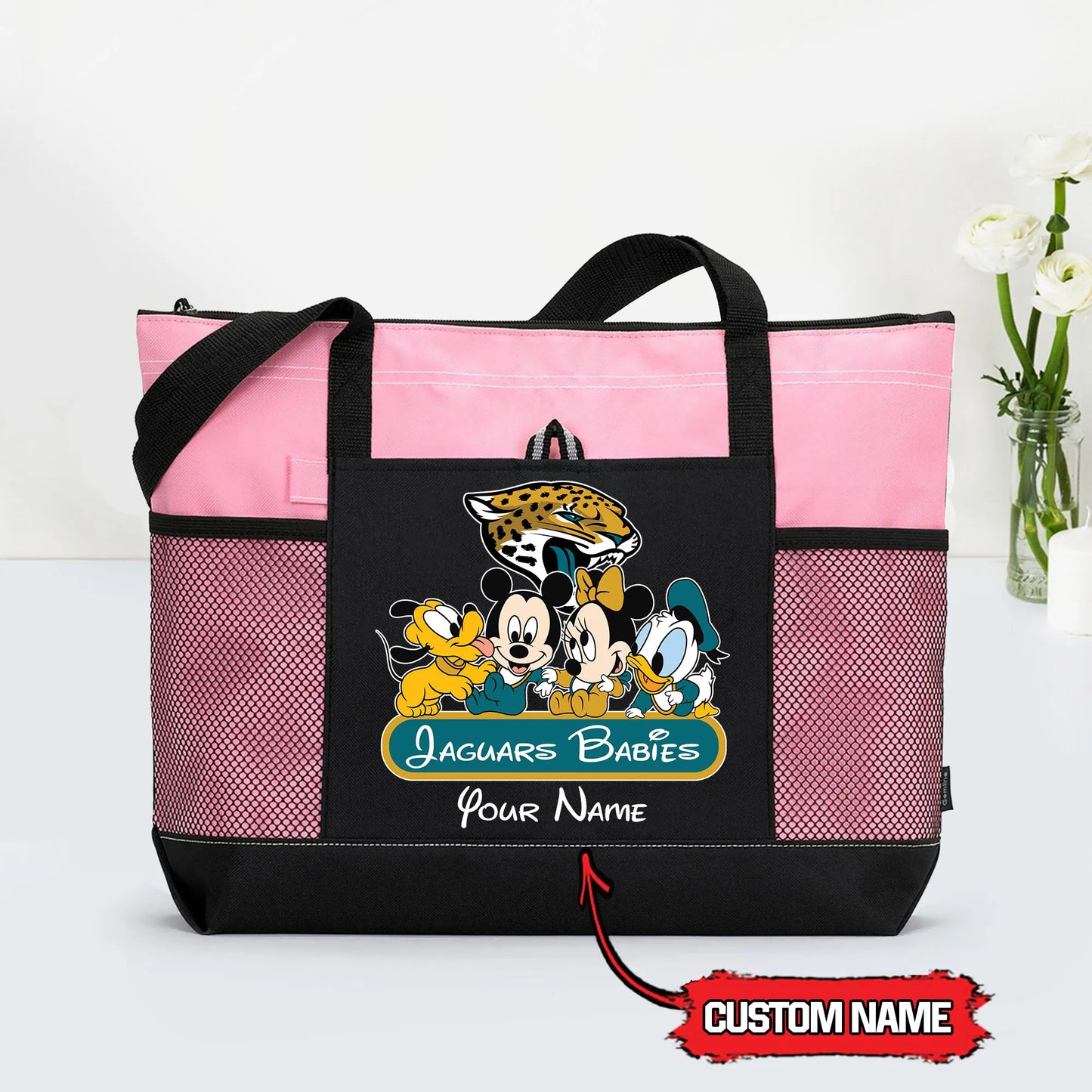 Jacksonville Jaguars Personalized Babies Tote Bag AZBTBTB000031