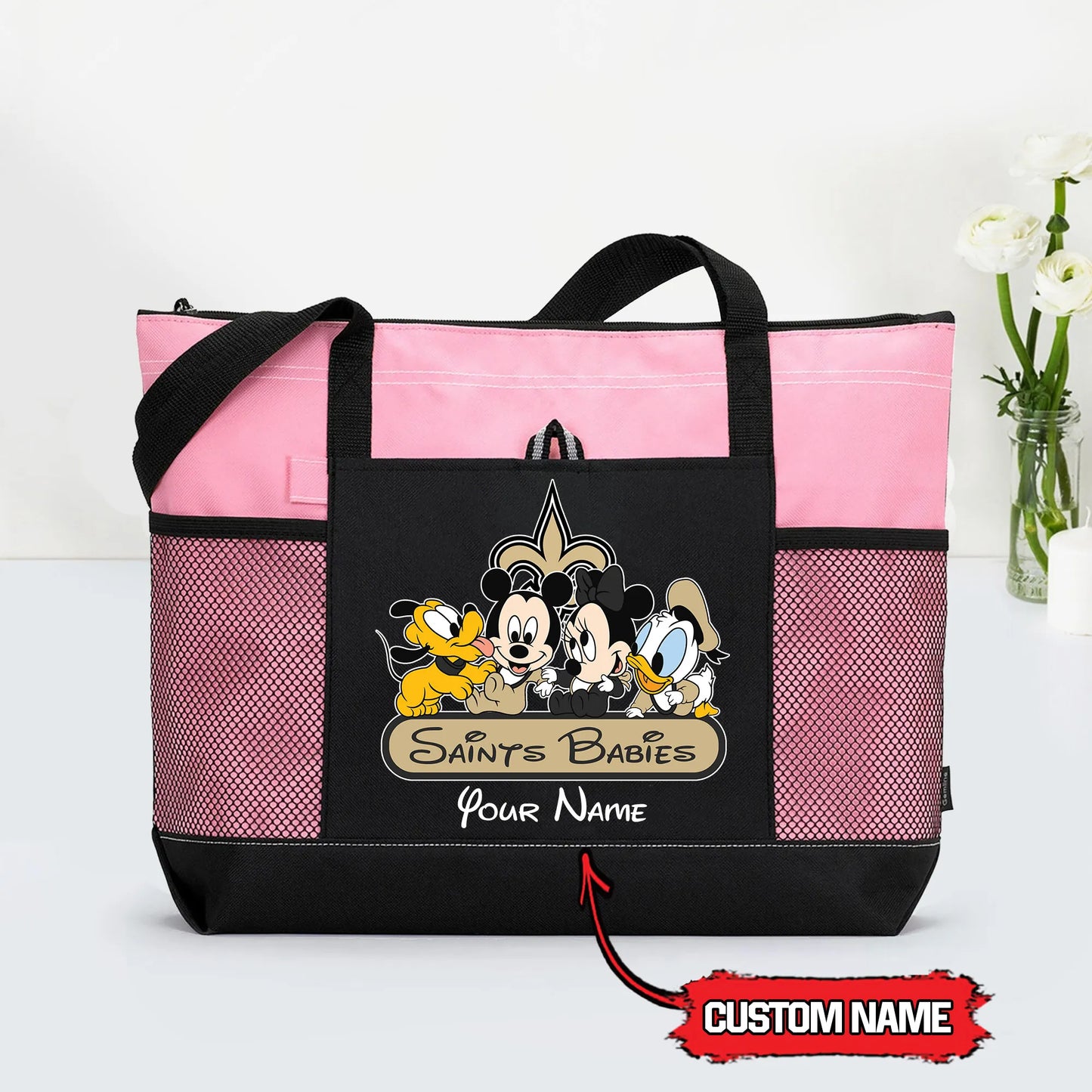 New Orleans Saints Personalized Babies Tote Bag AZBTBTB000001
