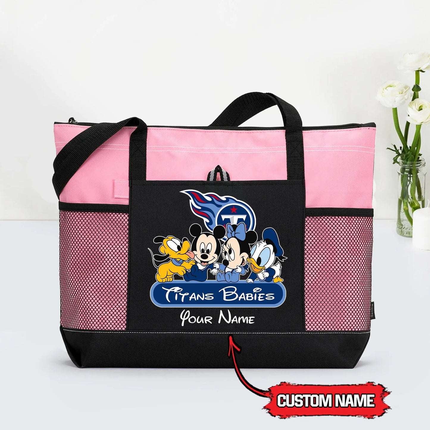 Tennessee Titans Personalized Babies Tote Bag AZBTBTB000015