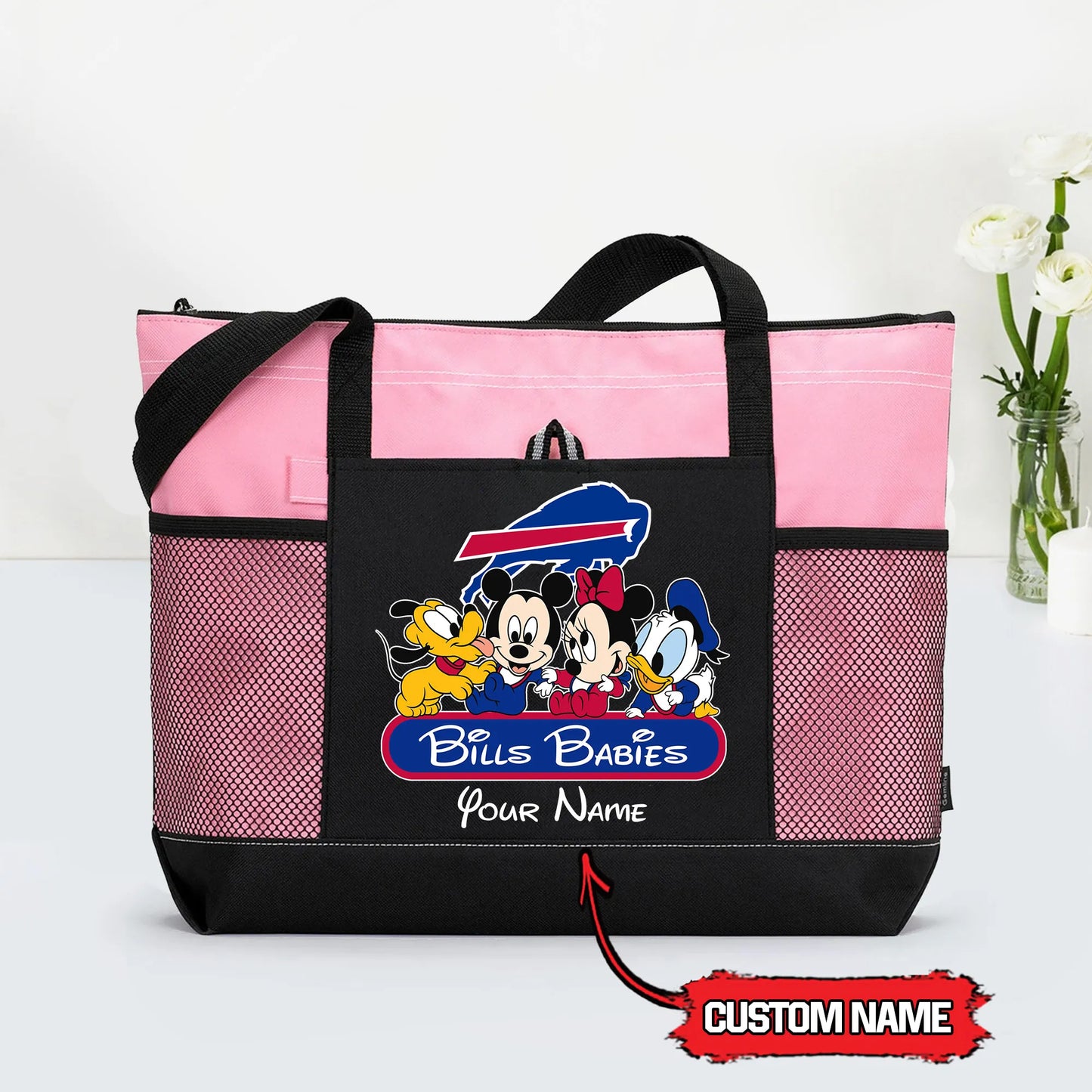 Buffalo Bills Personalized Babies Tote Bag AZBTBTB000024