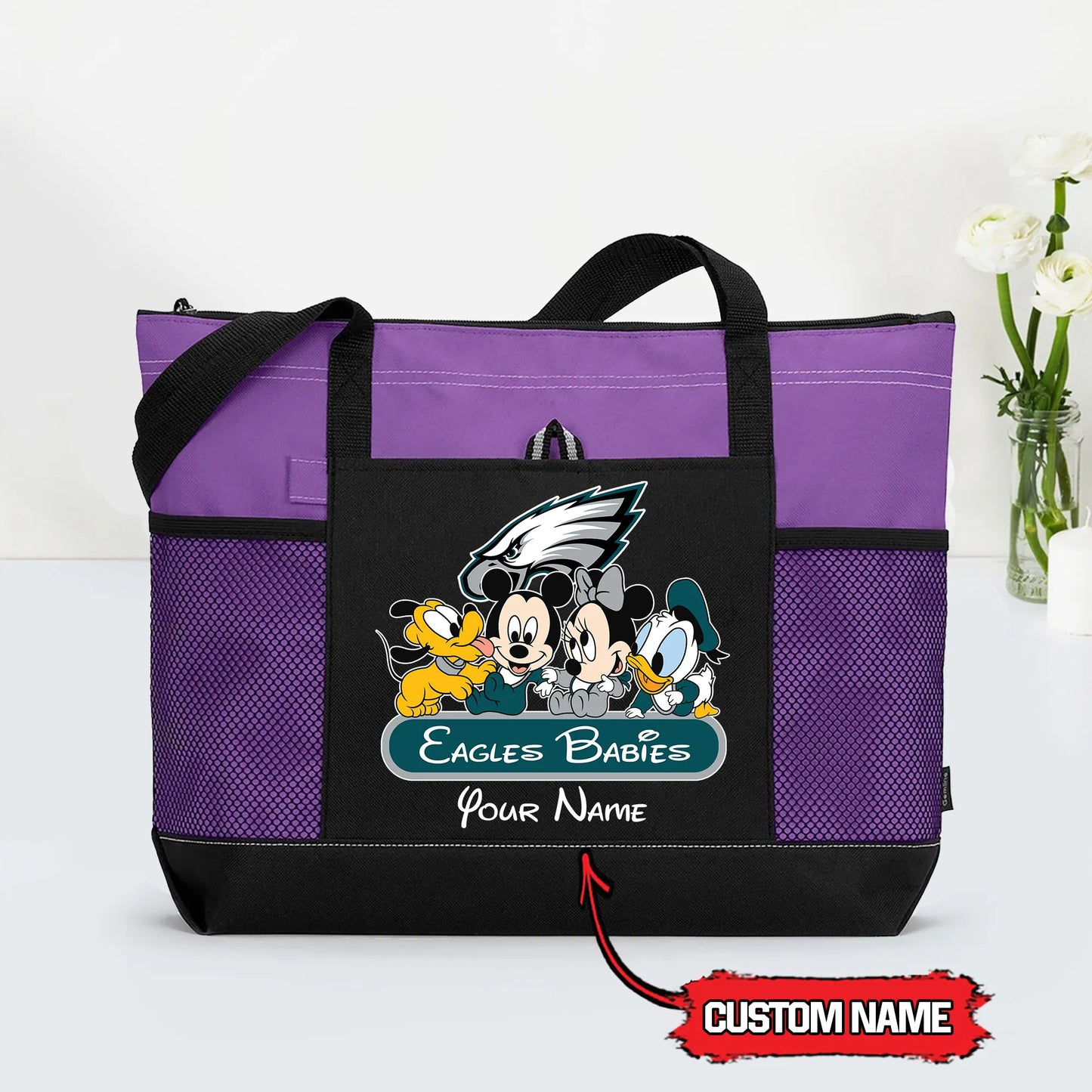 Philadelphia Eagles Personalized Babies Tote Bag AZBTBTB000005