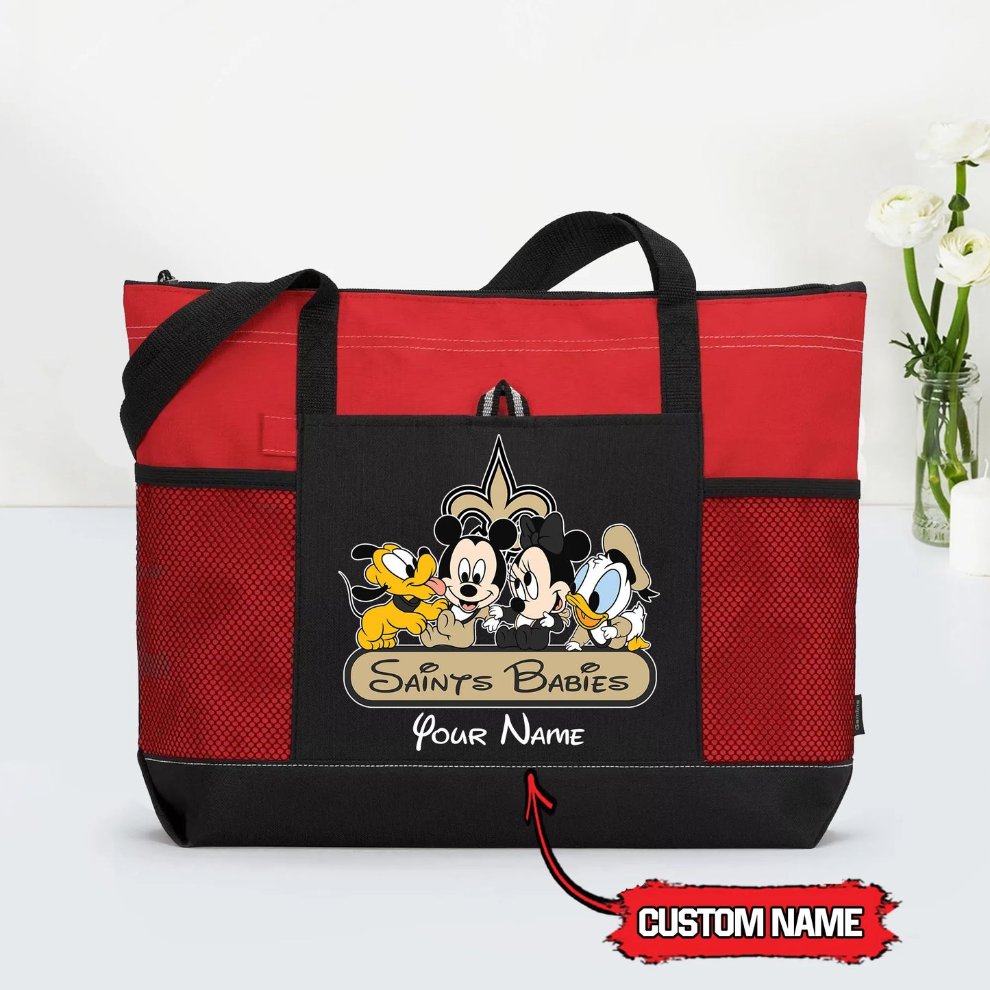 New Orleans Saints Personalized Babies Tote Bag AZBTBTB000001