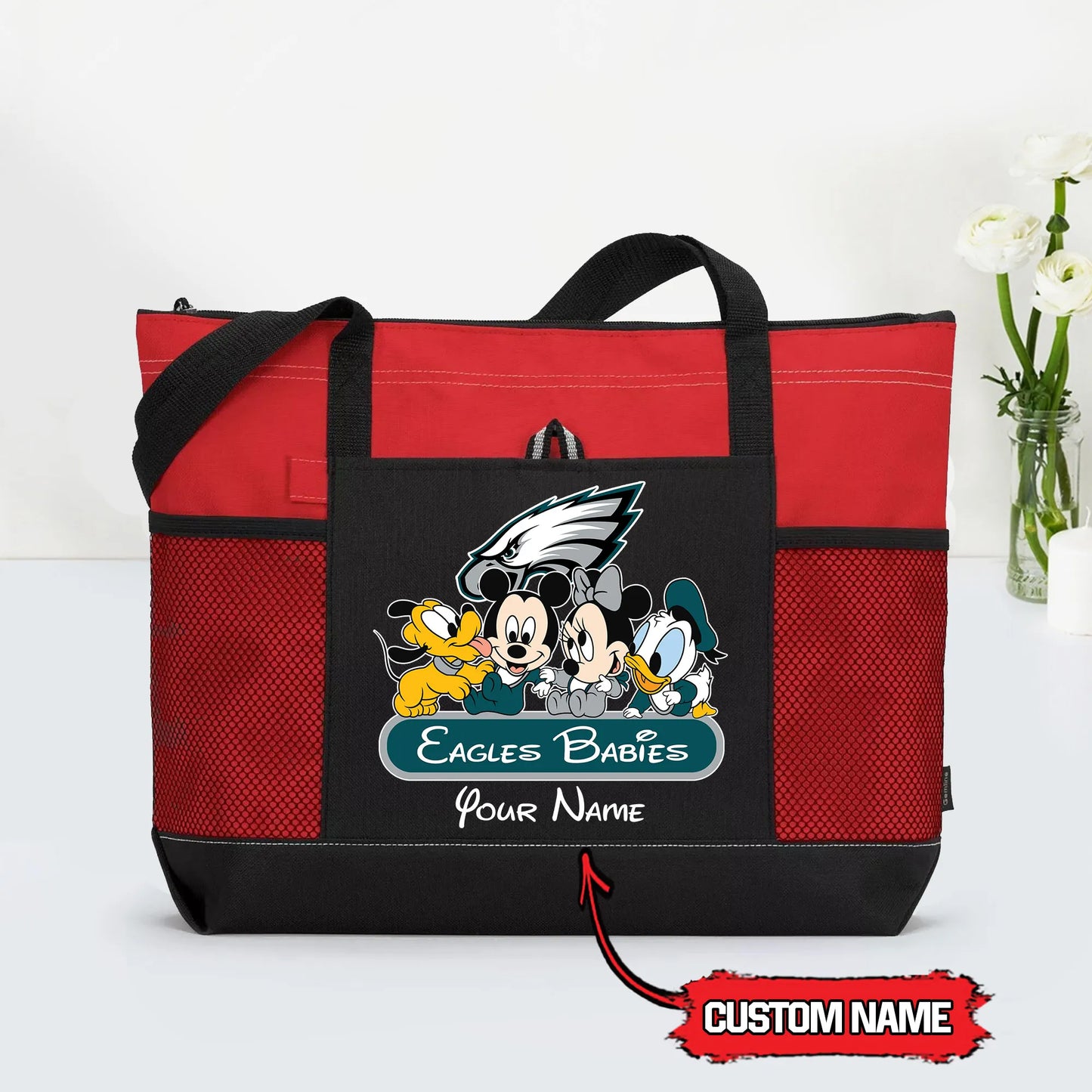 Philadelphia Eagles Personalized Babies Tote Bag AZBTBTB000005