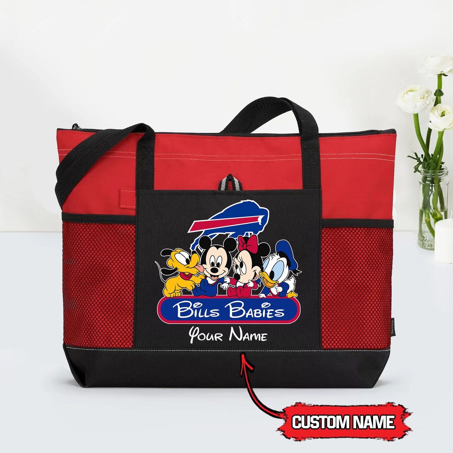 Buffalo Bills Personalized Babies Tote Bag AZBTBTB000024