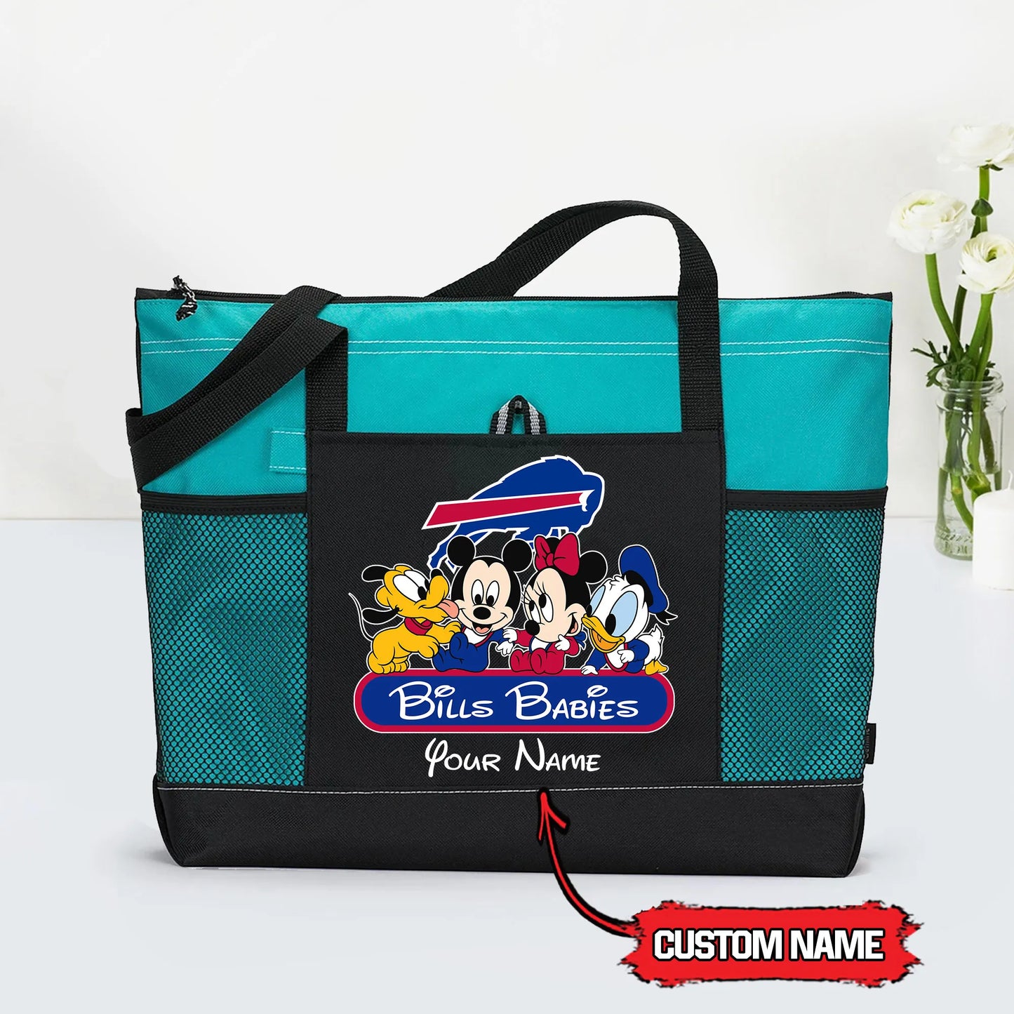 Buffalo Bills Personalized Babies Tote Bag AZBTBTB000024