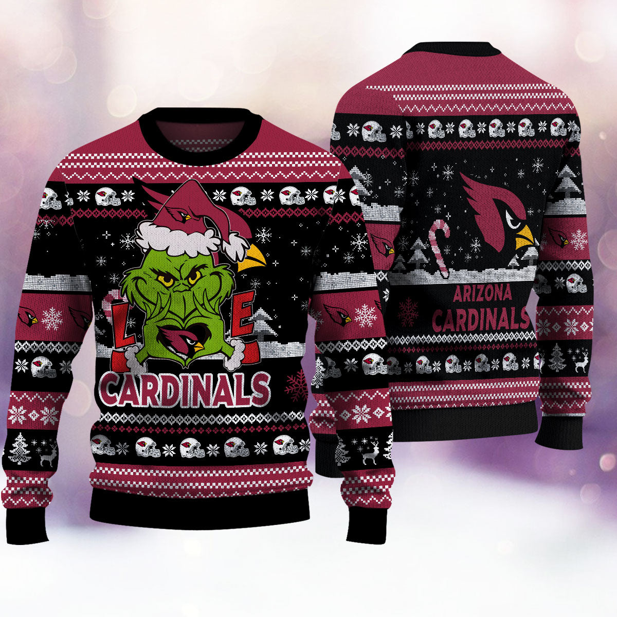 Arizona Cardinals Premium Ugly Christmas Sweater AZBTUSW000290