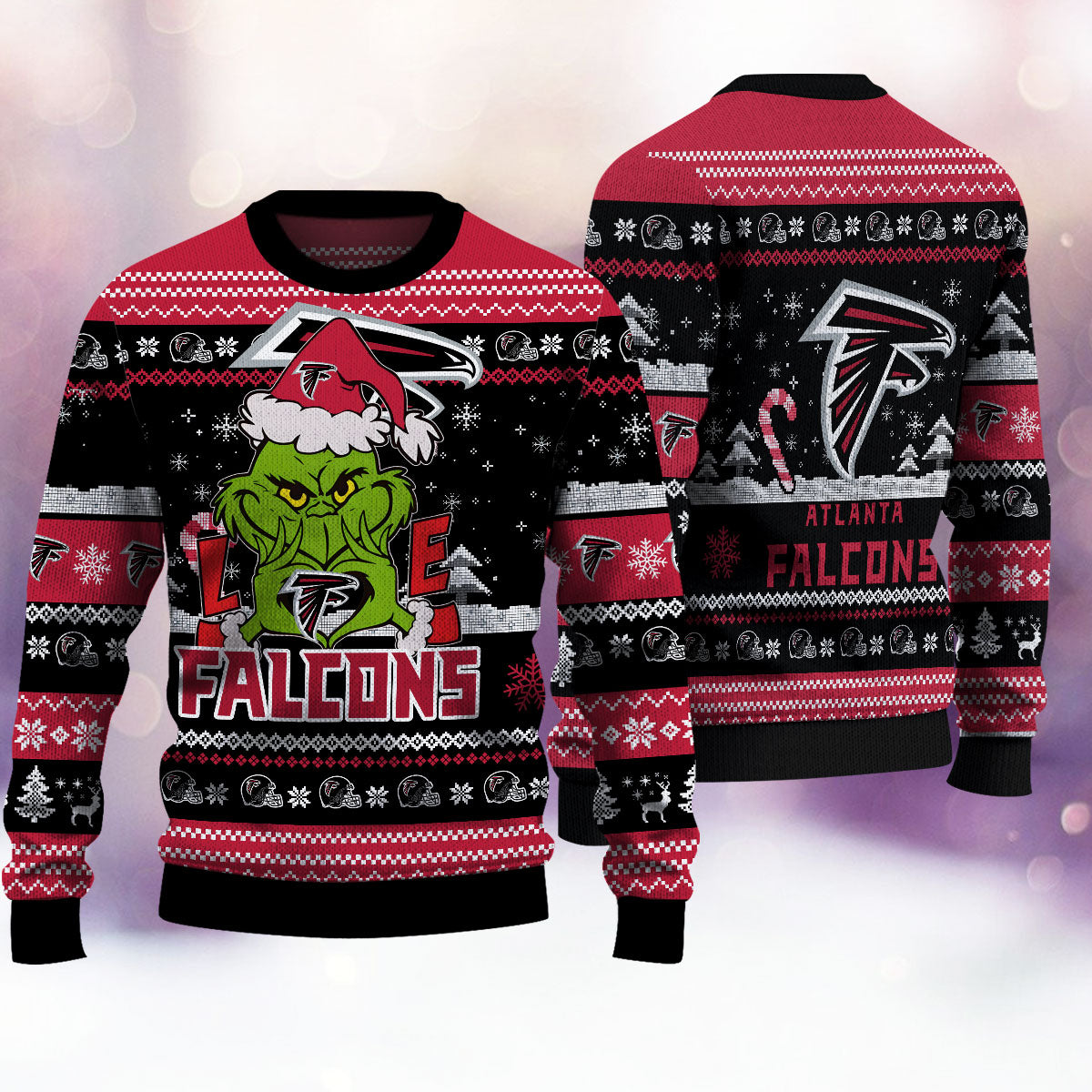 Atlanta Falcons Premium Ugly Christmas Sweater AZBTUSW000291