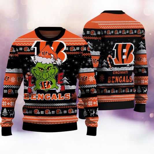 Cincinnati Bengals Premium Ugly Christmas Sweater AZBTUSW000280
