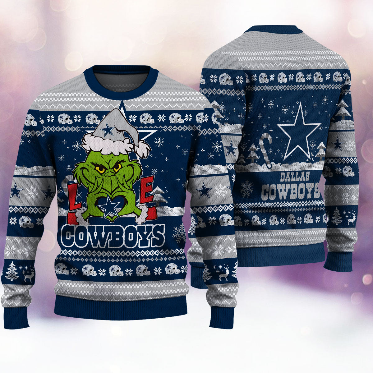 Dallas Cowboys Premium Ugly Christmas Sweater AZBTUSW000282