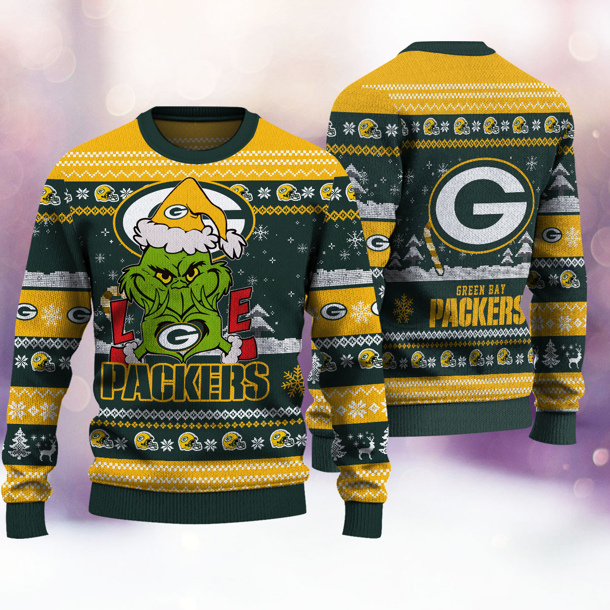 Green Bay Packers Premium Ugly Christmas Sweater AZBTUSW000285