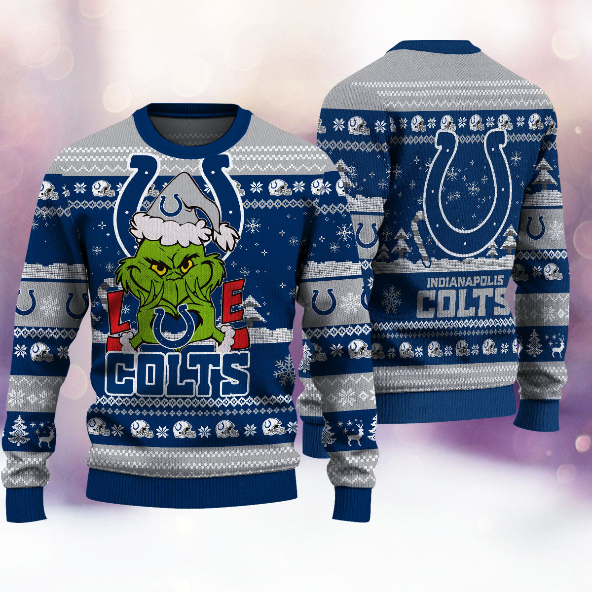 Indianapolis Colts Premium Ugly Christmas Sweater AZBTUSW000287