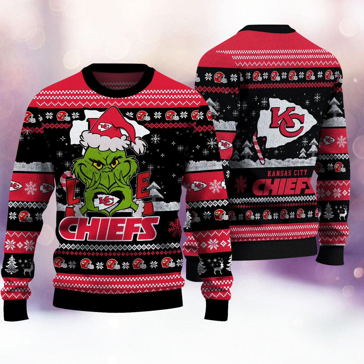 Kansas City Chiefs Premium Ugly Christmas Sweater AZBTUSW000289