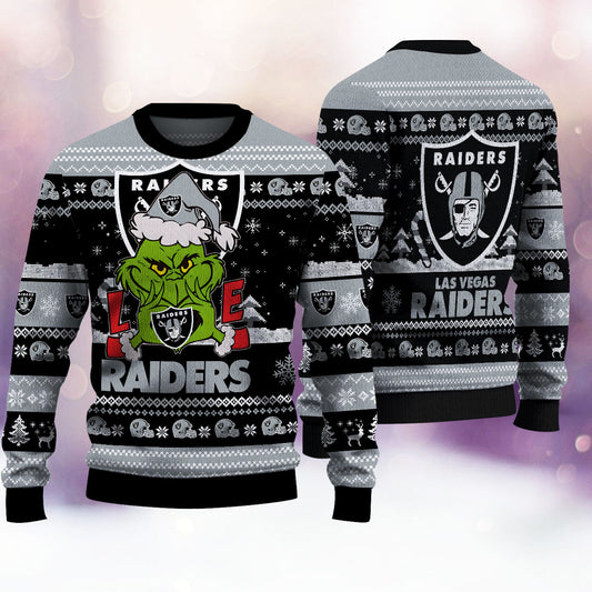 Las Vegas Raiders Premium Ugly Christmas Sweater AZBTUSW000269
