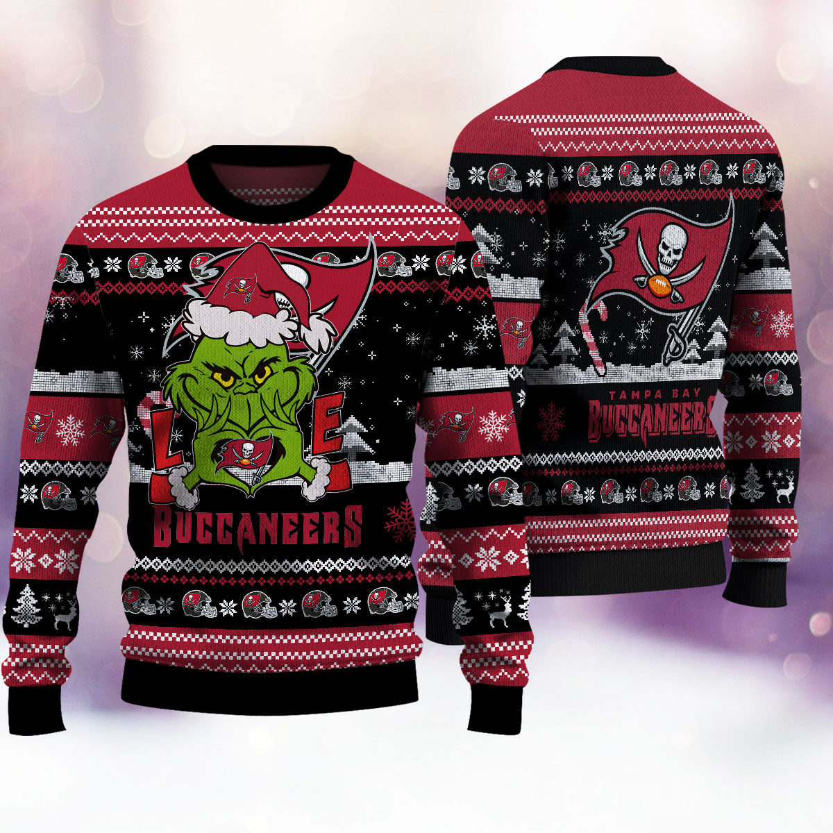 Tampa Bay Buccaneers Premium Ugly Christmas Sweater AZBTUSW000276