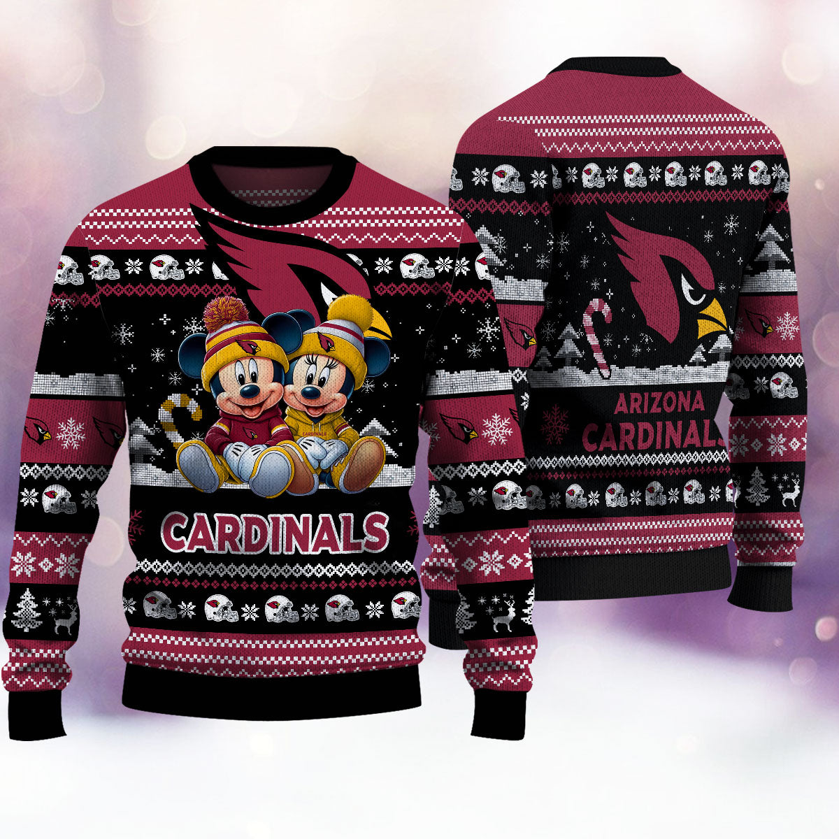 Arizona Cardinals Premium Collections Ugly Christmas Sweater AZBTUSW000362