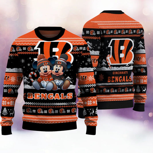 Cincinnati Bengals Premium Collections Ugly Christmas Sweater AZBTUSW000368