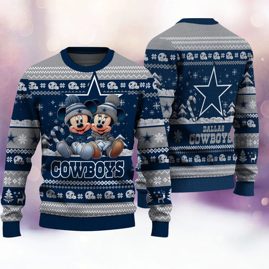 Dallas Cowboys Premium Collections Ugly Christmas Sweater AZBTUSW000370