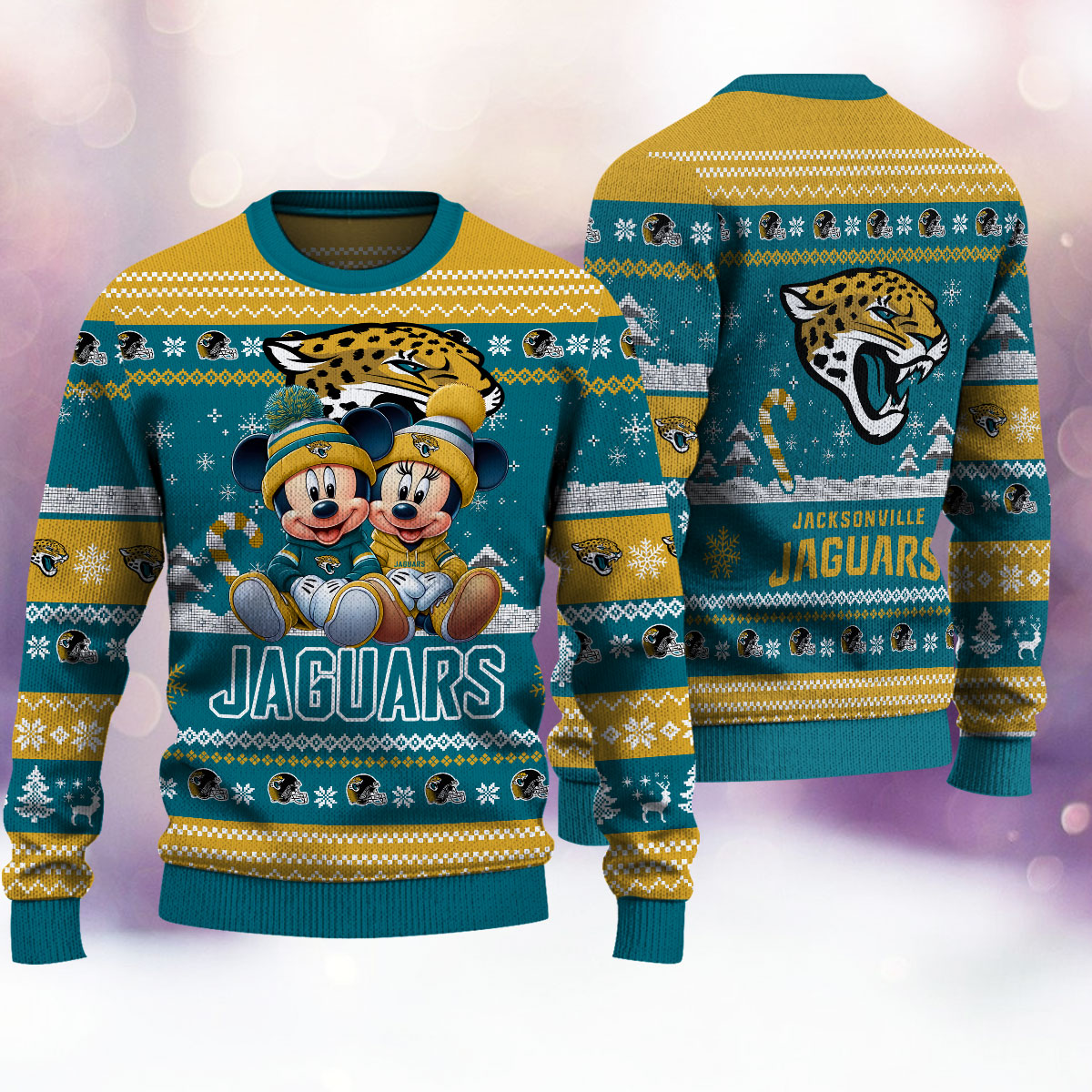 Jacksonville Jaguars Premium Collections Ugly Christmas Sweater AZBTUSW000376