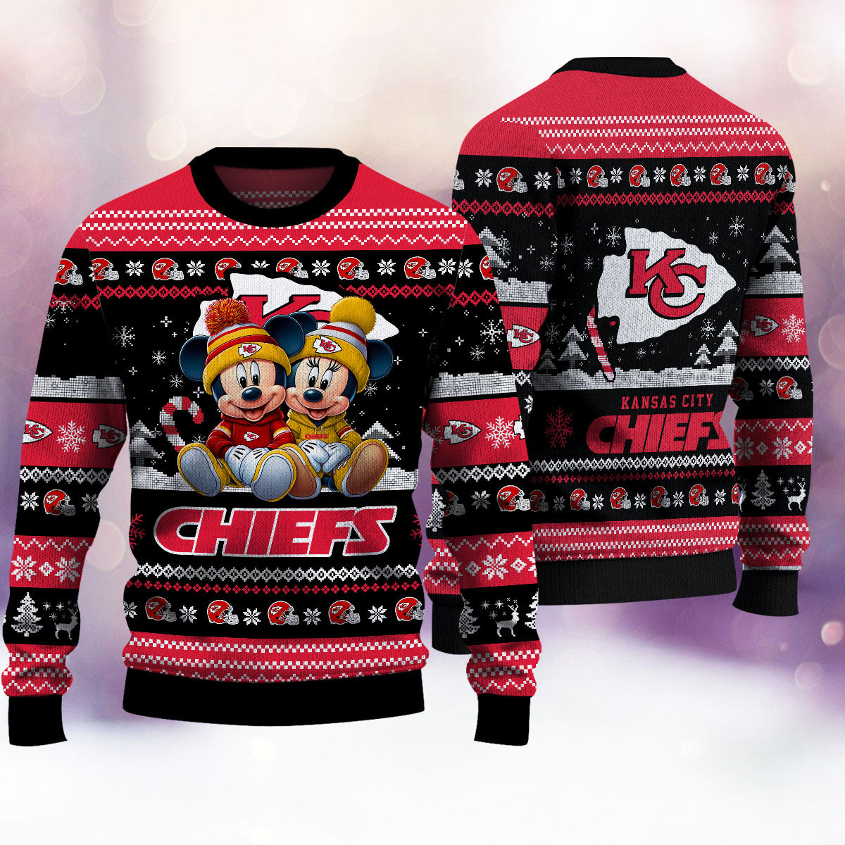 Kansas City Chiefs Premium Collections Ugly Christmas Sweater AZBTUSW000377