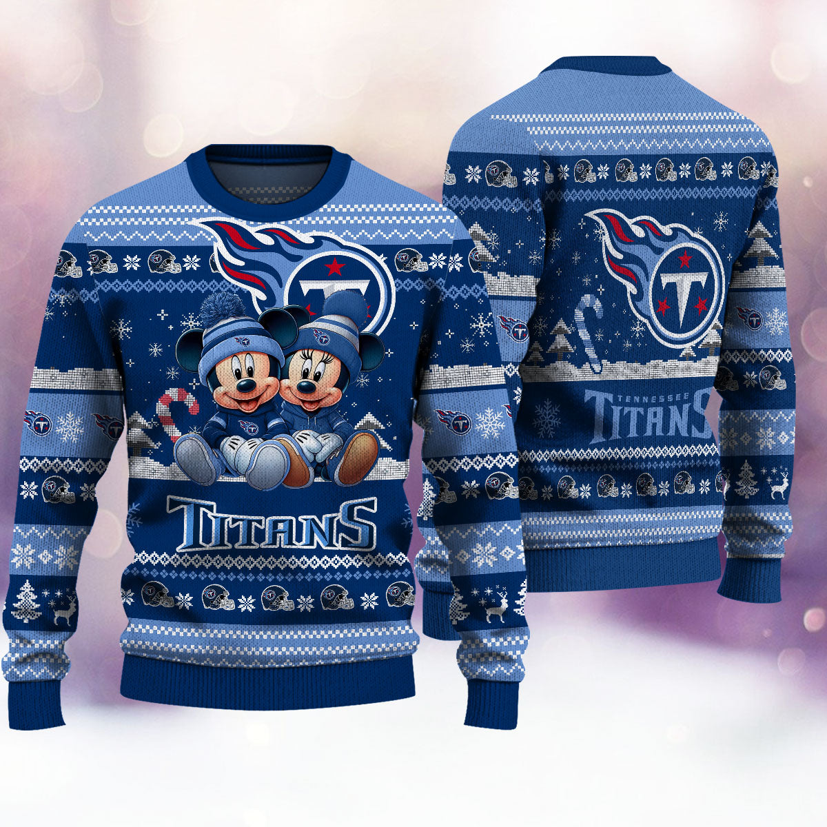 Tennessee Titans Premium Collections Ugly Christmas Sweater AZBTUSW000382