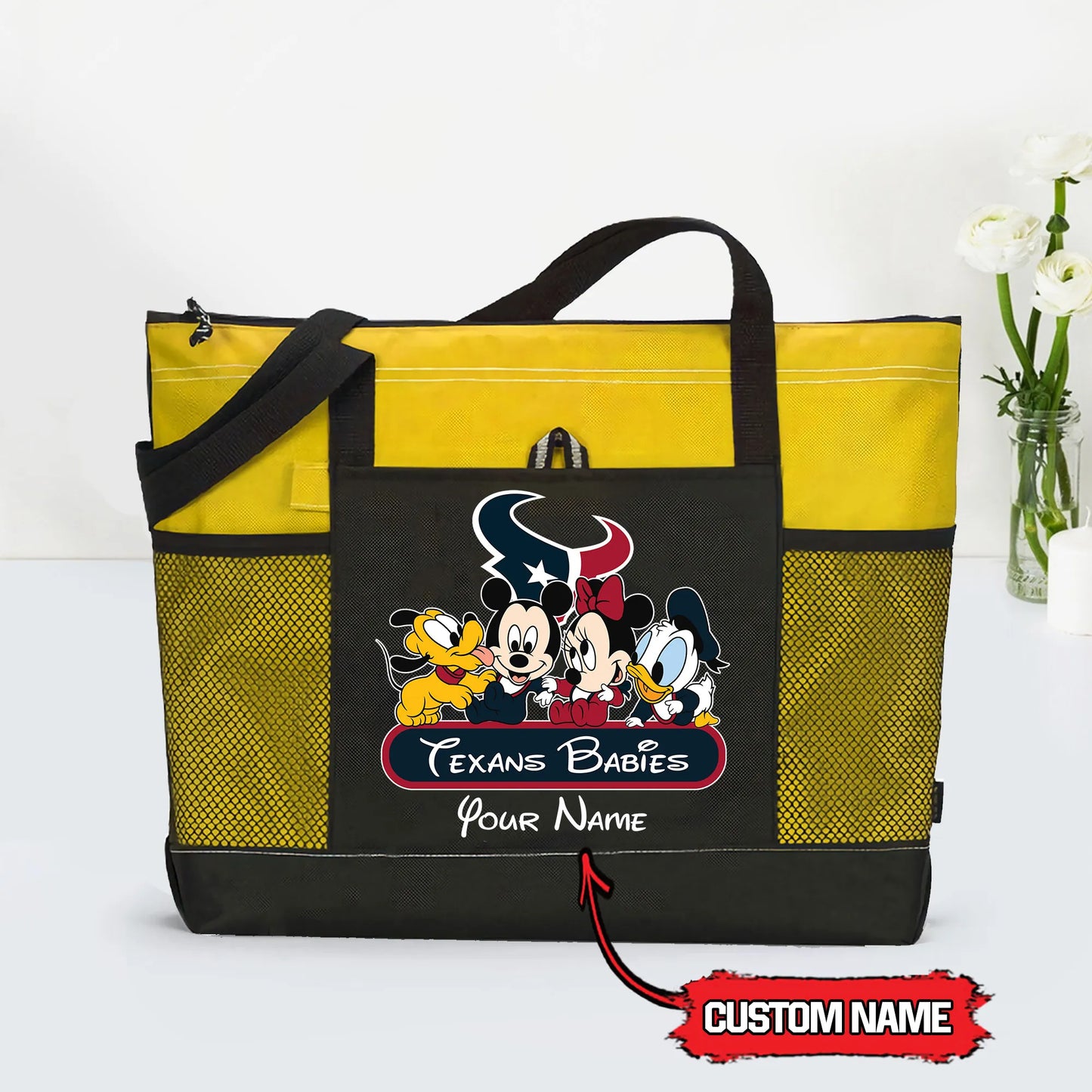 Houston Texans Personalized Babies Tote Bag AZBTBTB000029