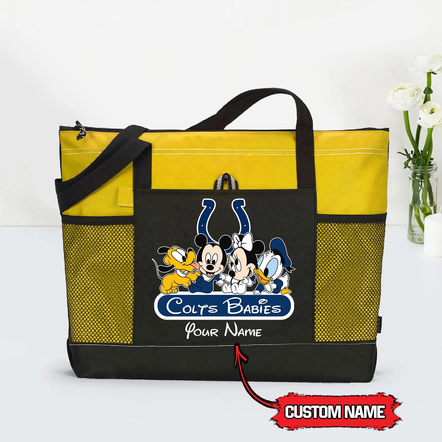 Indianapolis Colts Personalized Babies Tote Bag AZBTBTB000030