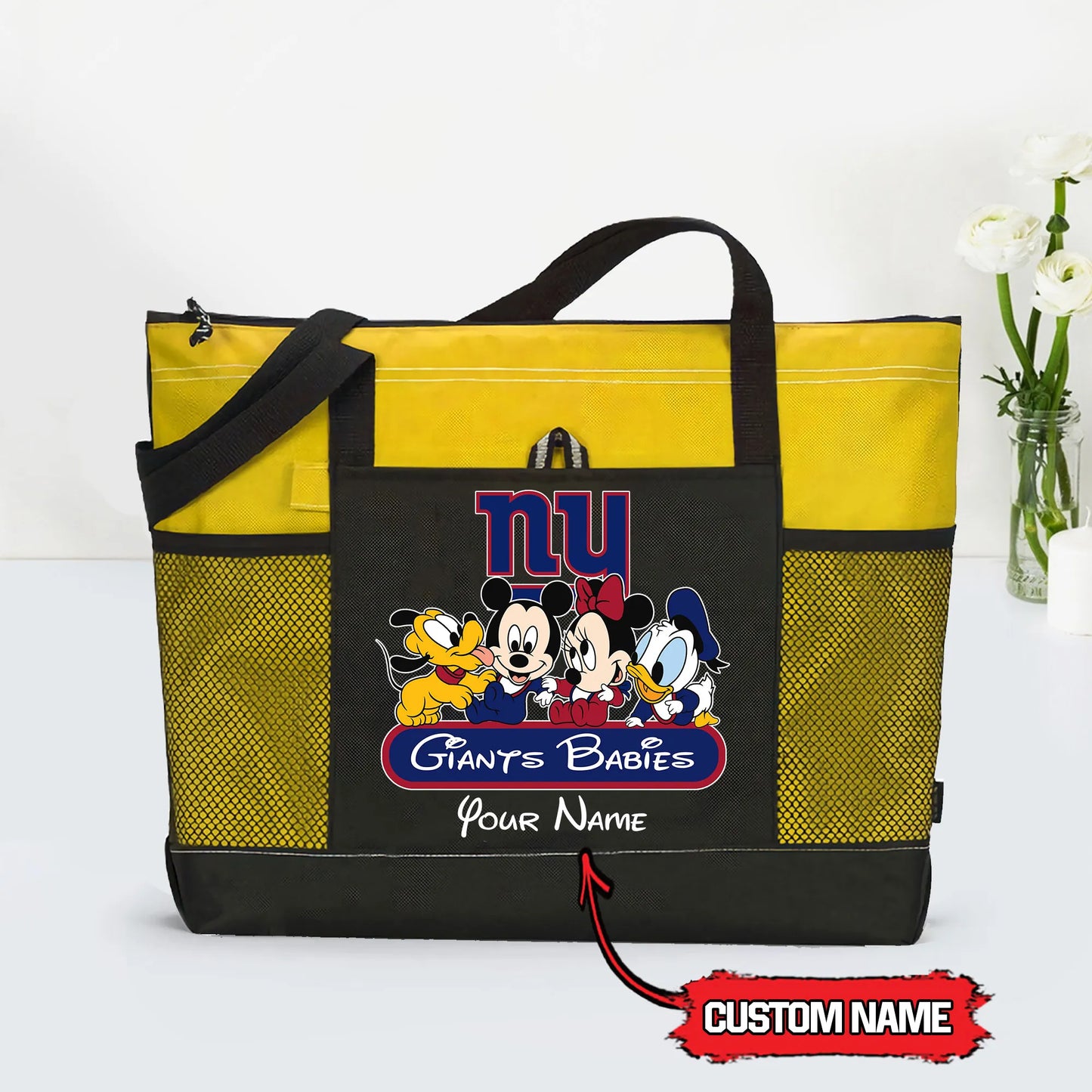 New York Giants Personalized Babies Tote Bag AZBTBTB000002
