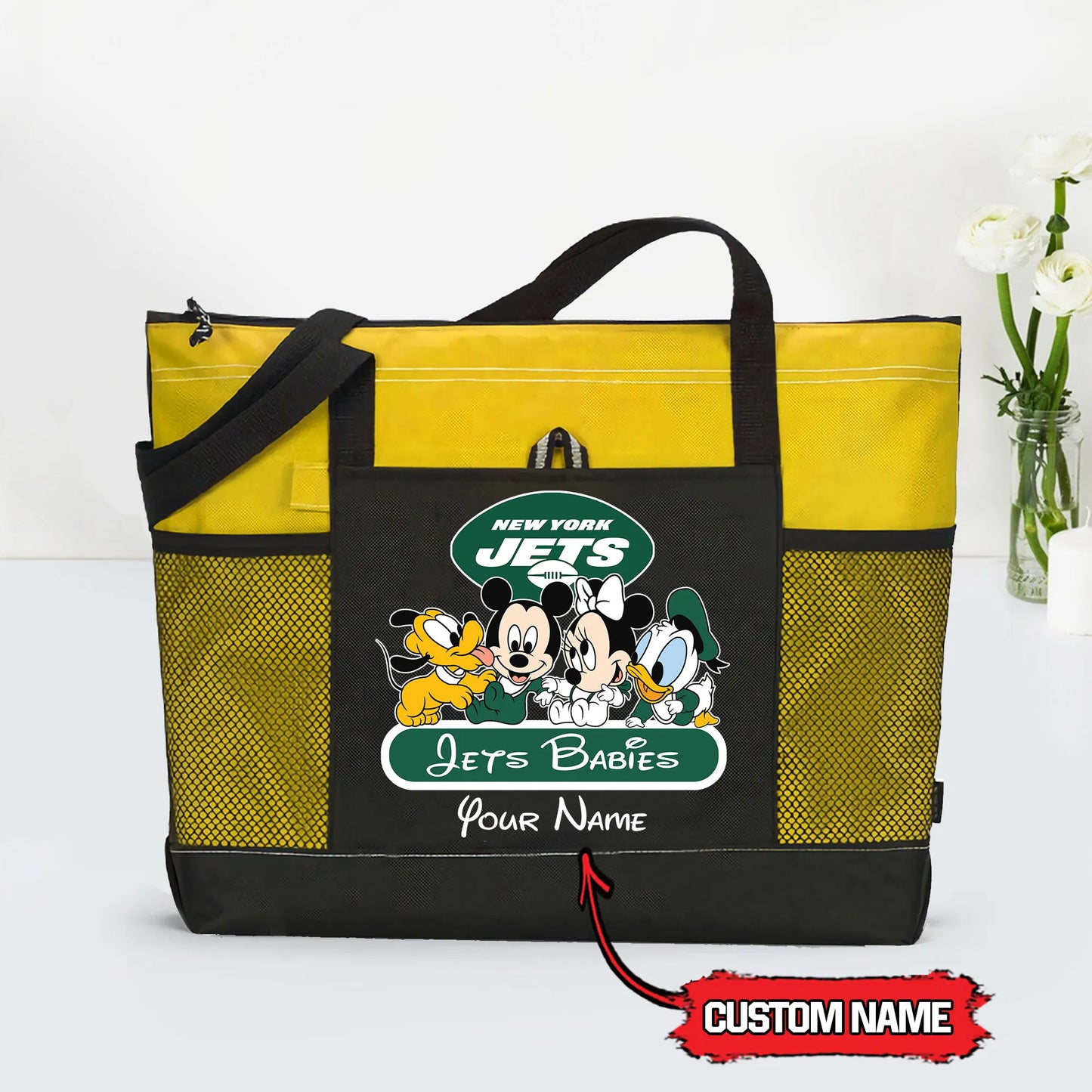New York Jets Personalized Babies Tote Bag AZBTBTB000003