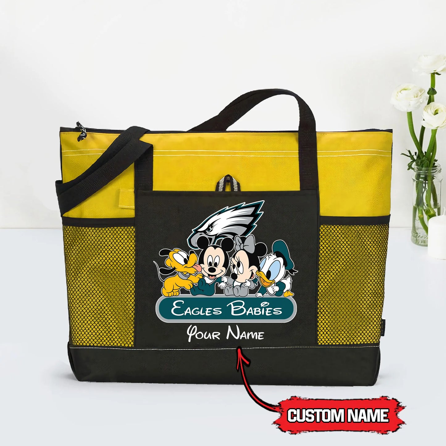 Philadelphia Eagles Personalized Babies Tote Bag AZBTBTB000005
