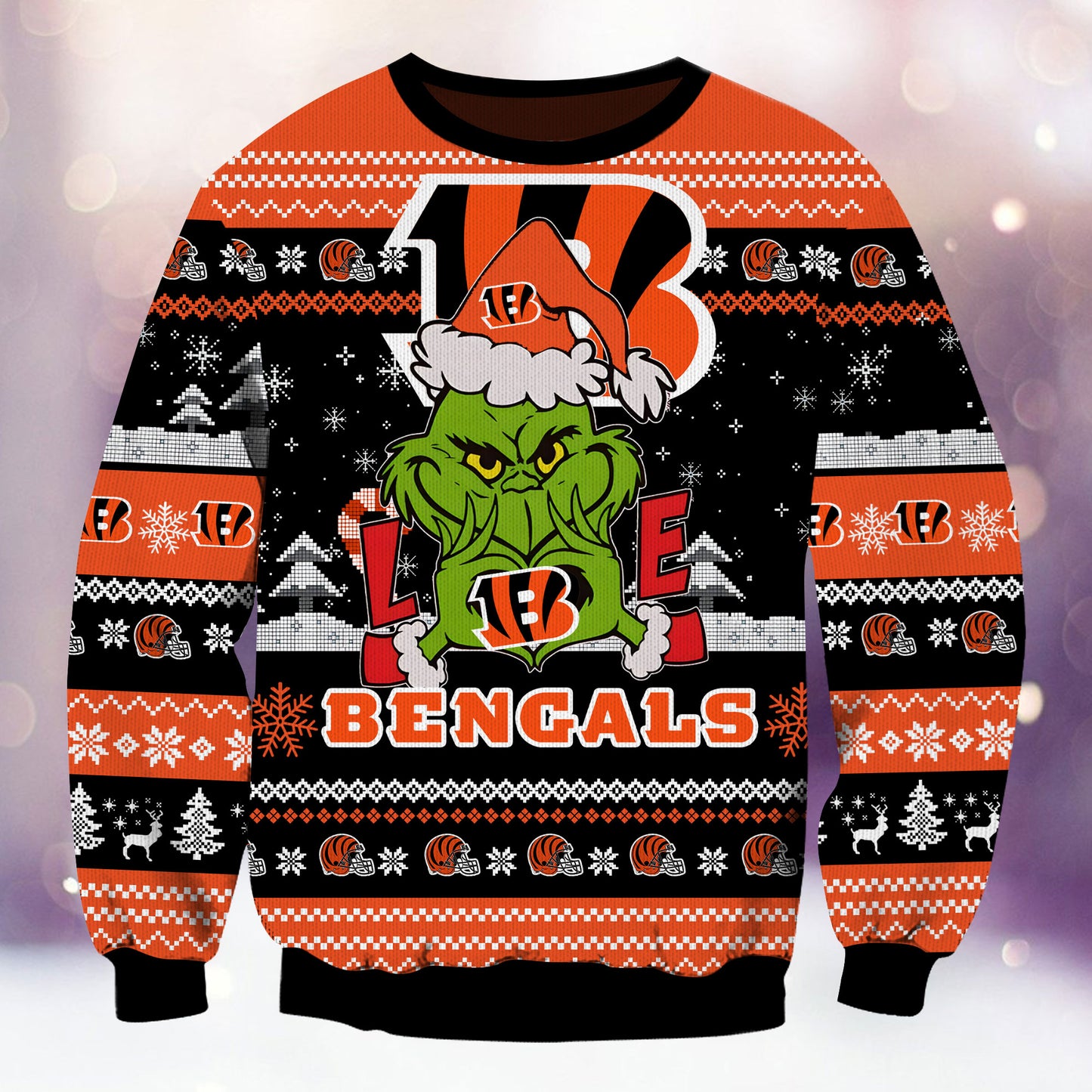 Cincinnati Bengals Premium Ugly Christmas Sweater AZBTUSW000280