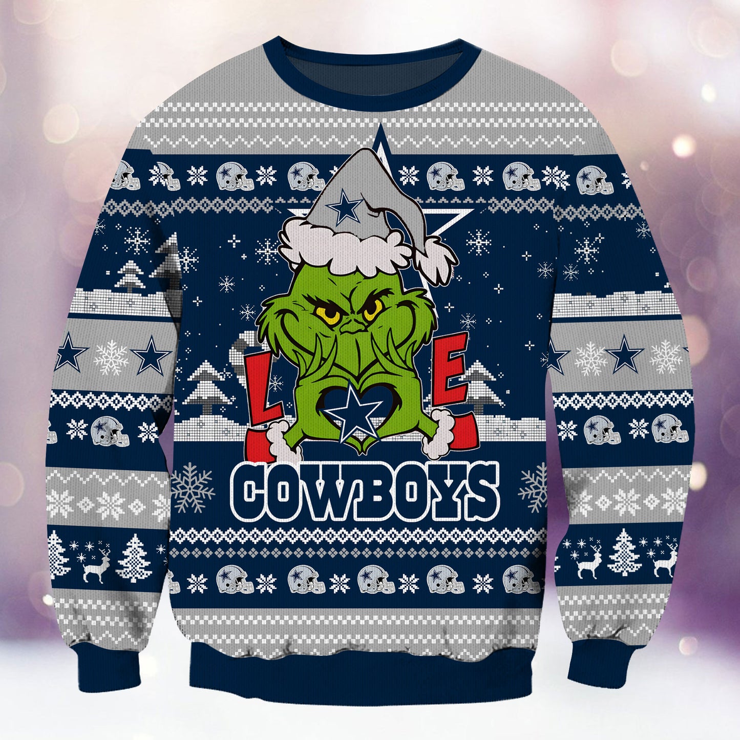 Dallas Cowboys Premium Ugly Christmas Sweater AZBTUSW000282