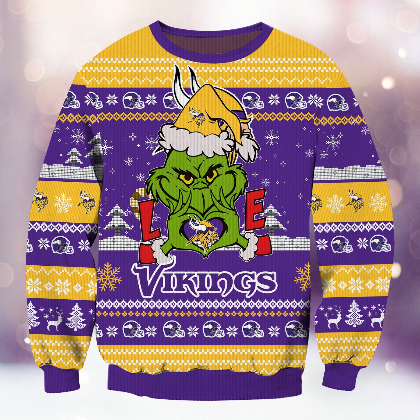 Minnesota Vikings Premium Ugly Christmas Sweater AZBTUSW000296