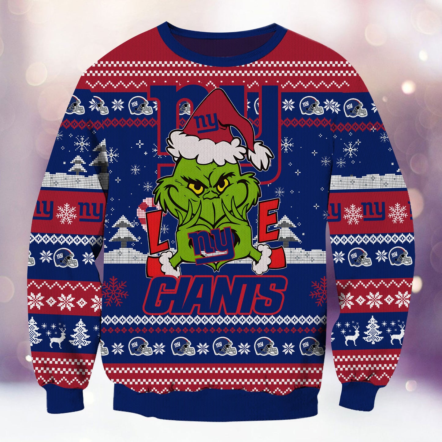 New York Giants Premium Ugly Christmas Sweater AZBTUSW000299