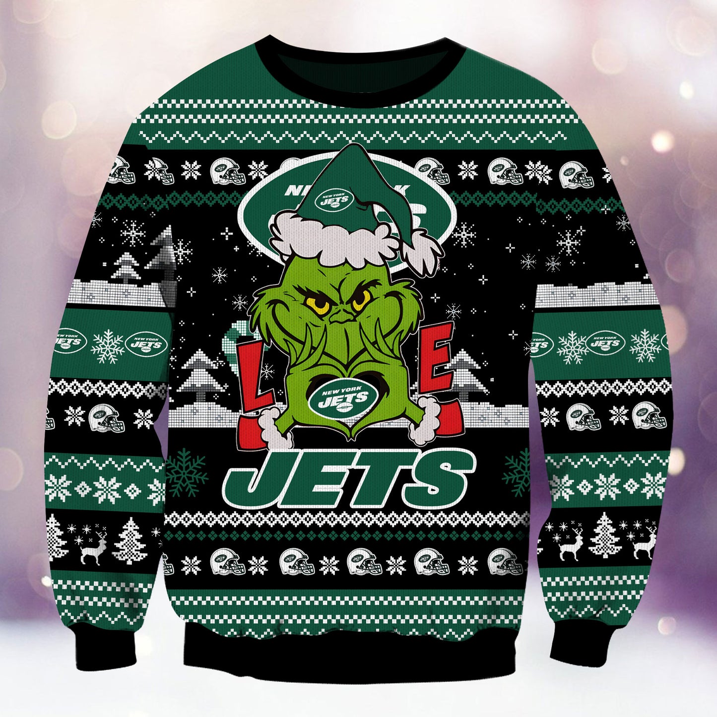 New York Jets Premium Ugly Christmas Sweater AZBTUSW000268