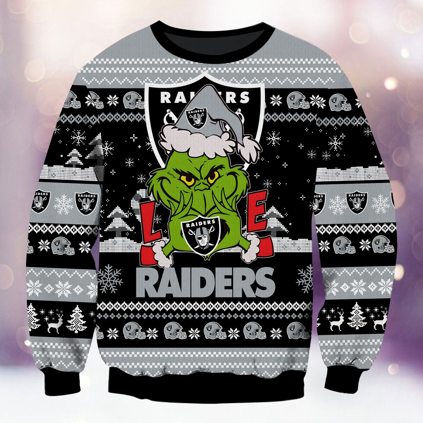 Las Vegas Raiders Premium Ugly Christmas Sweater AZBTUSW000269